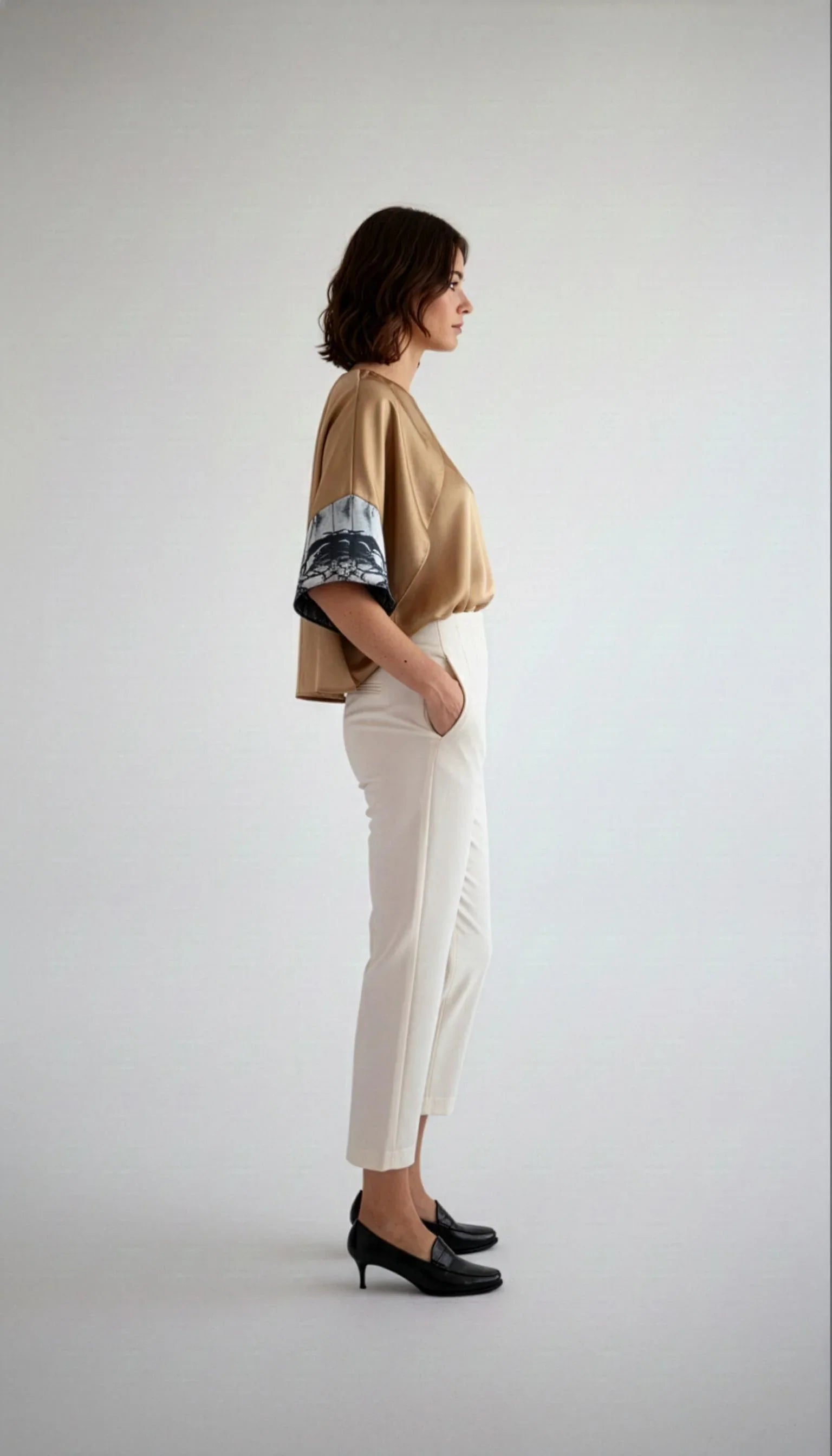 WOLF & BYRD | Gilded Flow Blouse