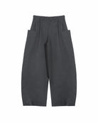 GRAYE | SOLOTEX® Barrel-Leg Trousers - Gray
