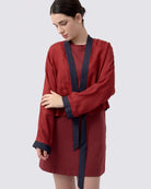 STUDIO QILING | Unicorn Midnight Reversible Cropped Kimono
