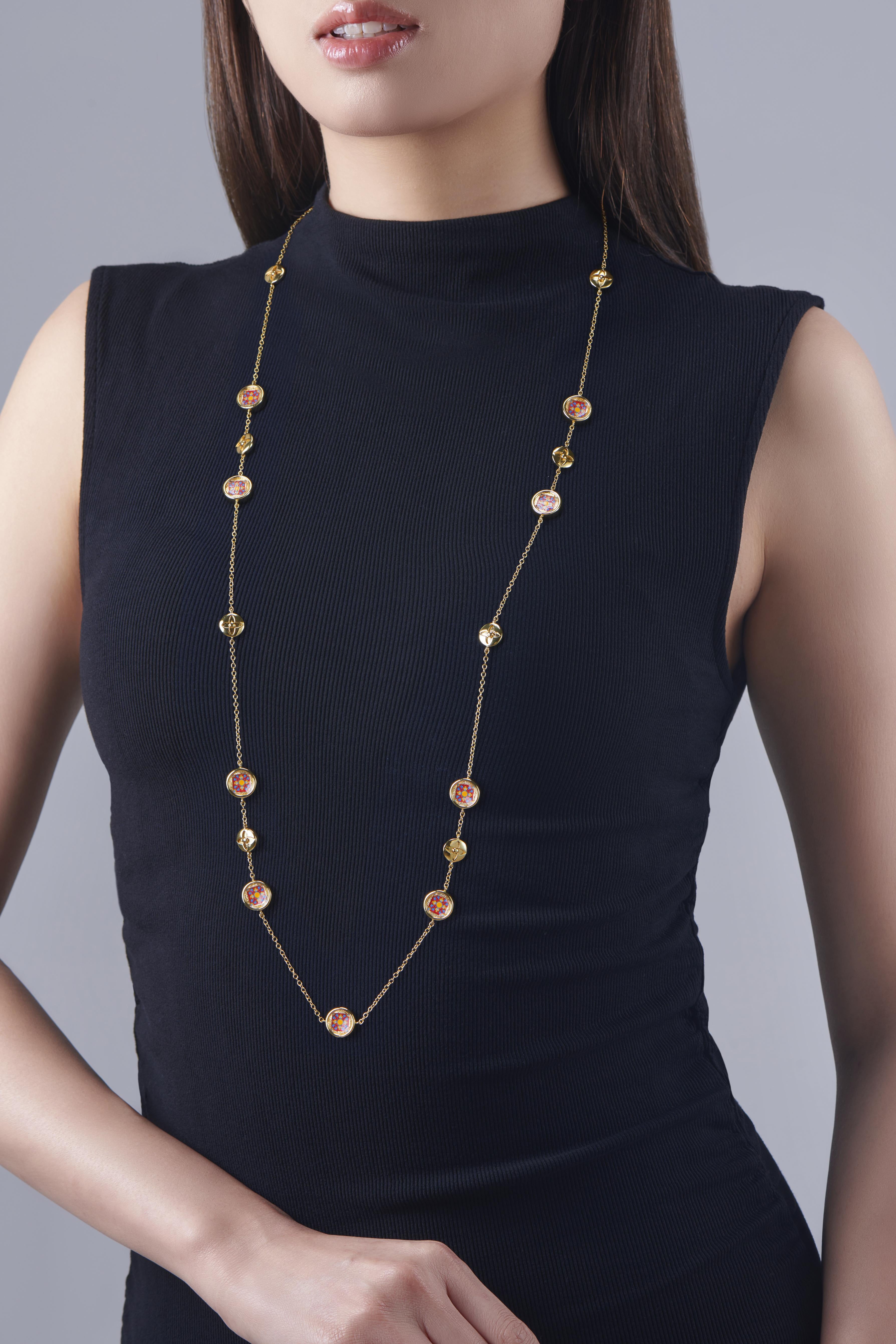 RARE BIRD COLLECTION | Reversible Spanish Medallion Long Necklace - Royal