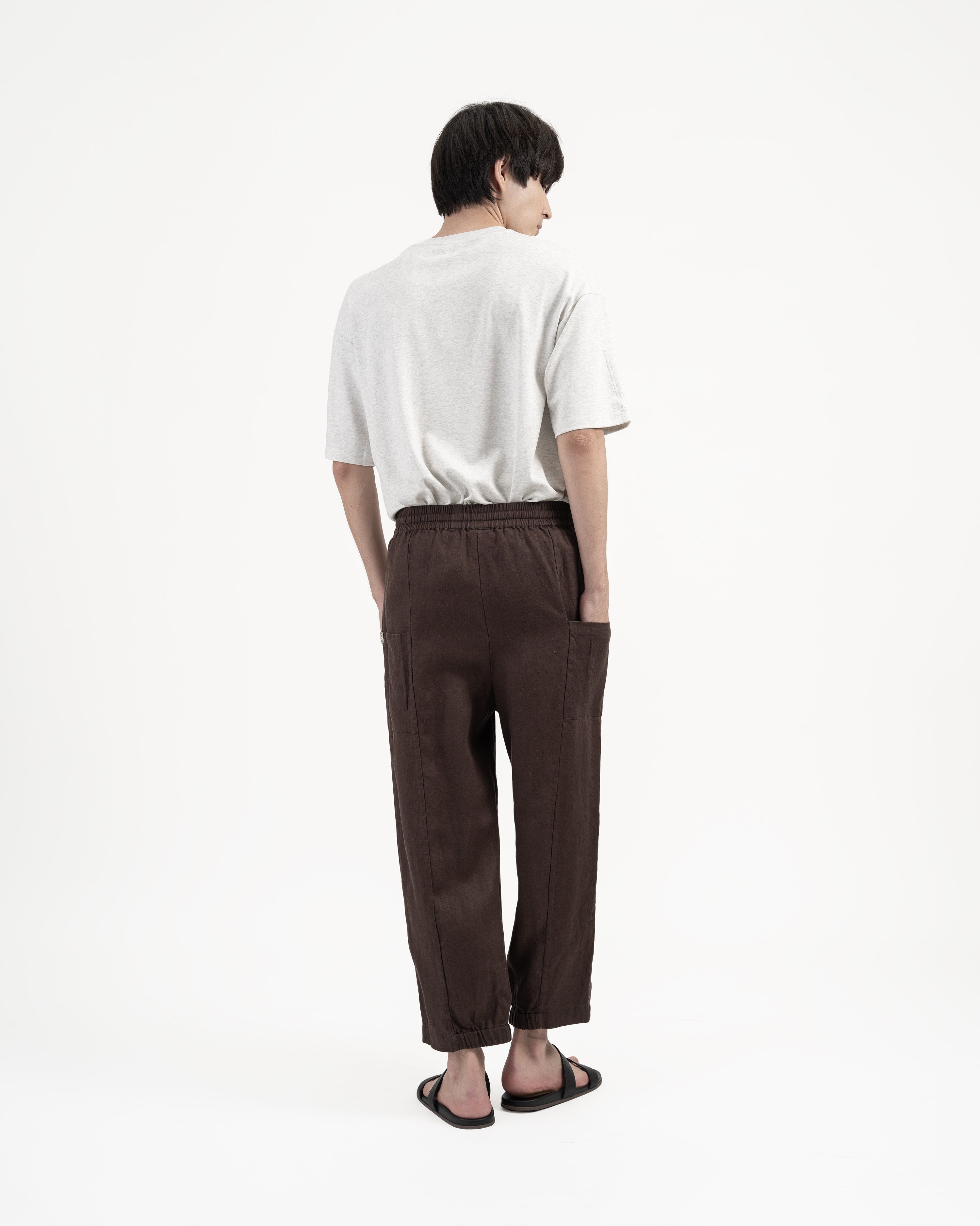 GRAYE | Journeyman Linen Pants | Brown