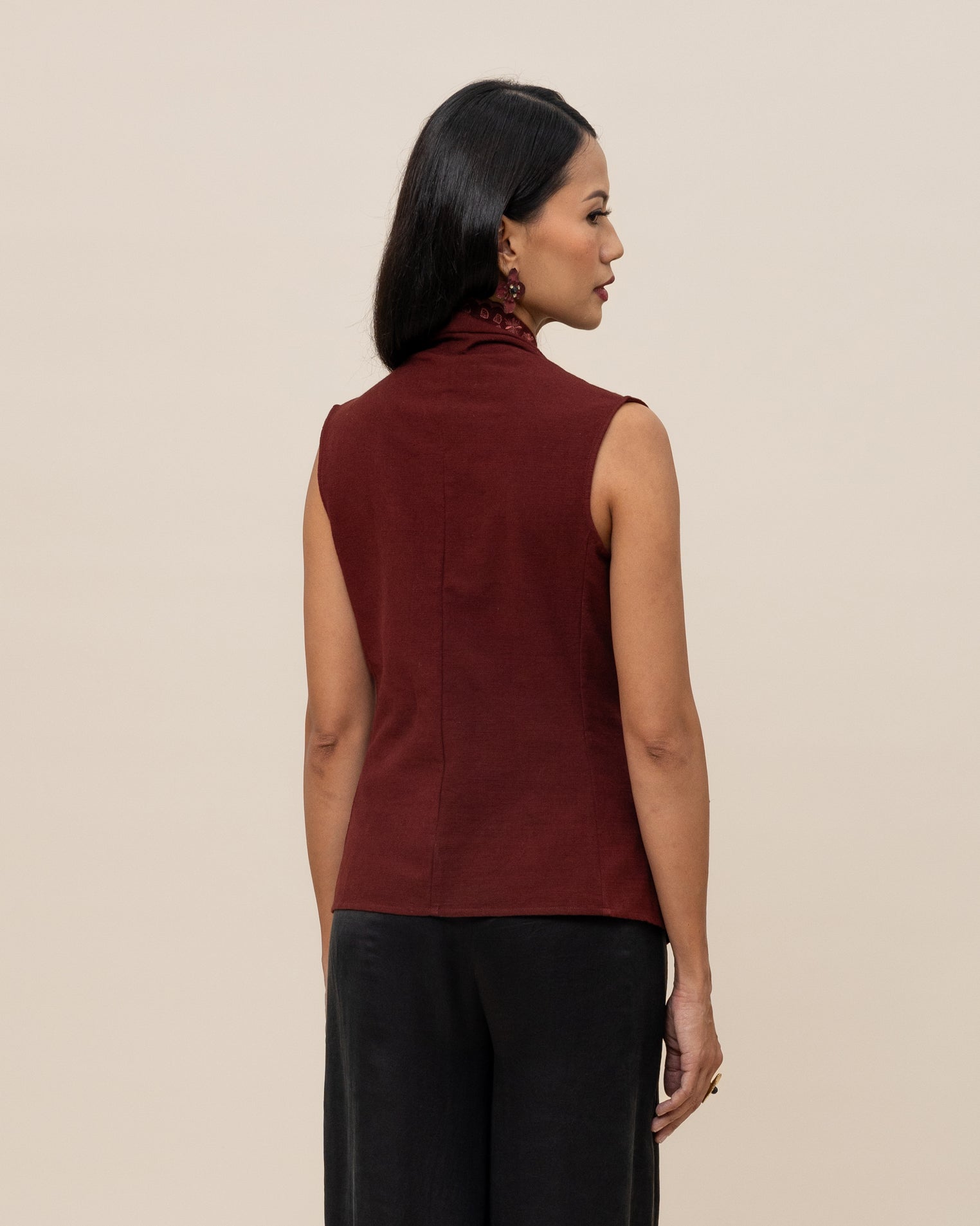 SUKKHA CITTA | KEMBANG - Embroidered Kebaya Vest