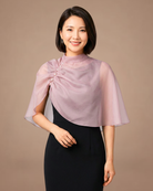 PAOPAO | 盈 YING Sheer Sash Cape