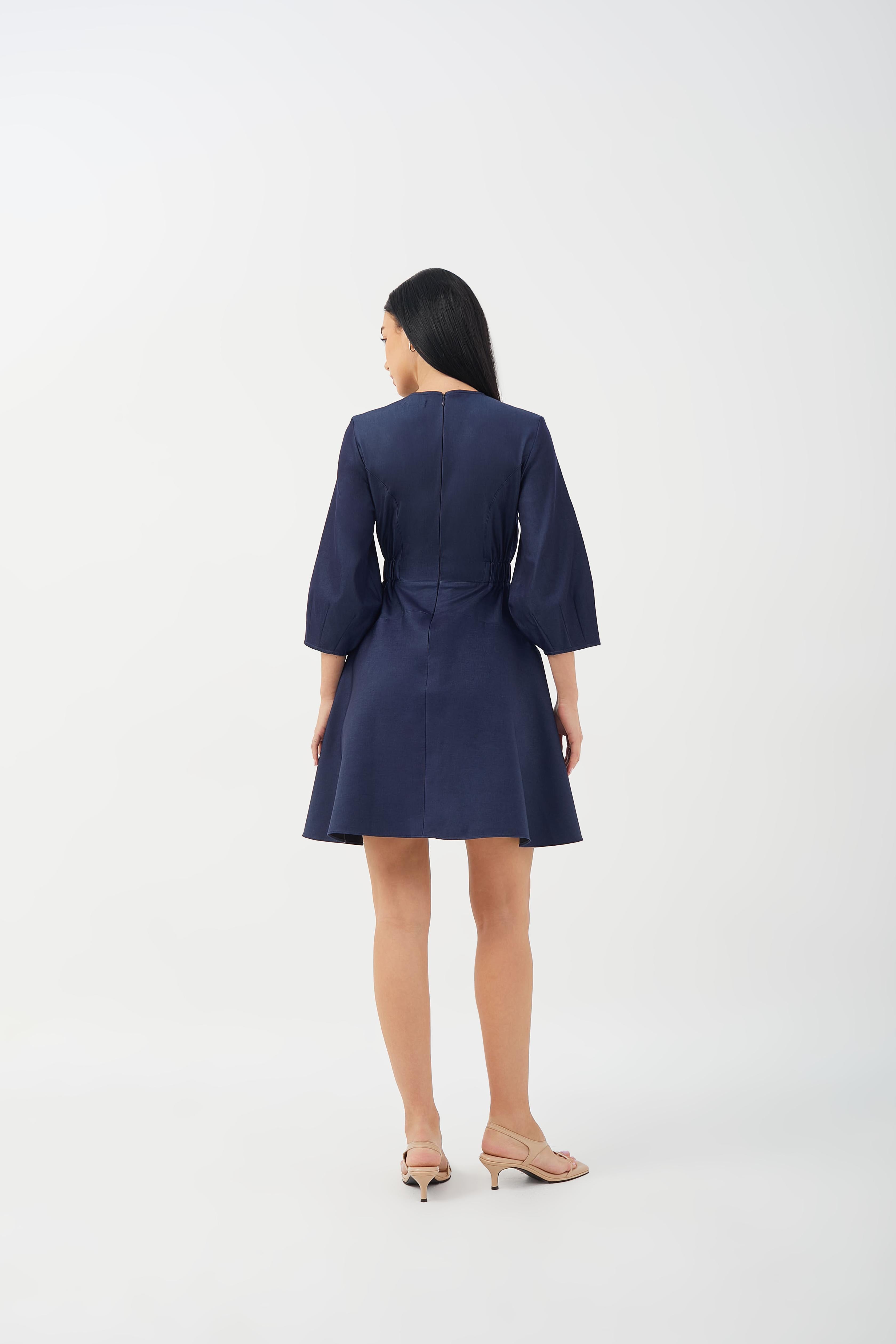 CAELI ECO LUXE | Volume Sleeve Dress