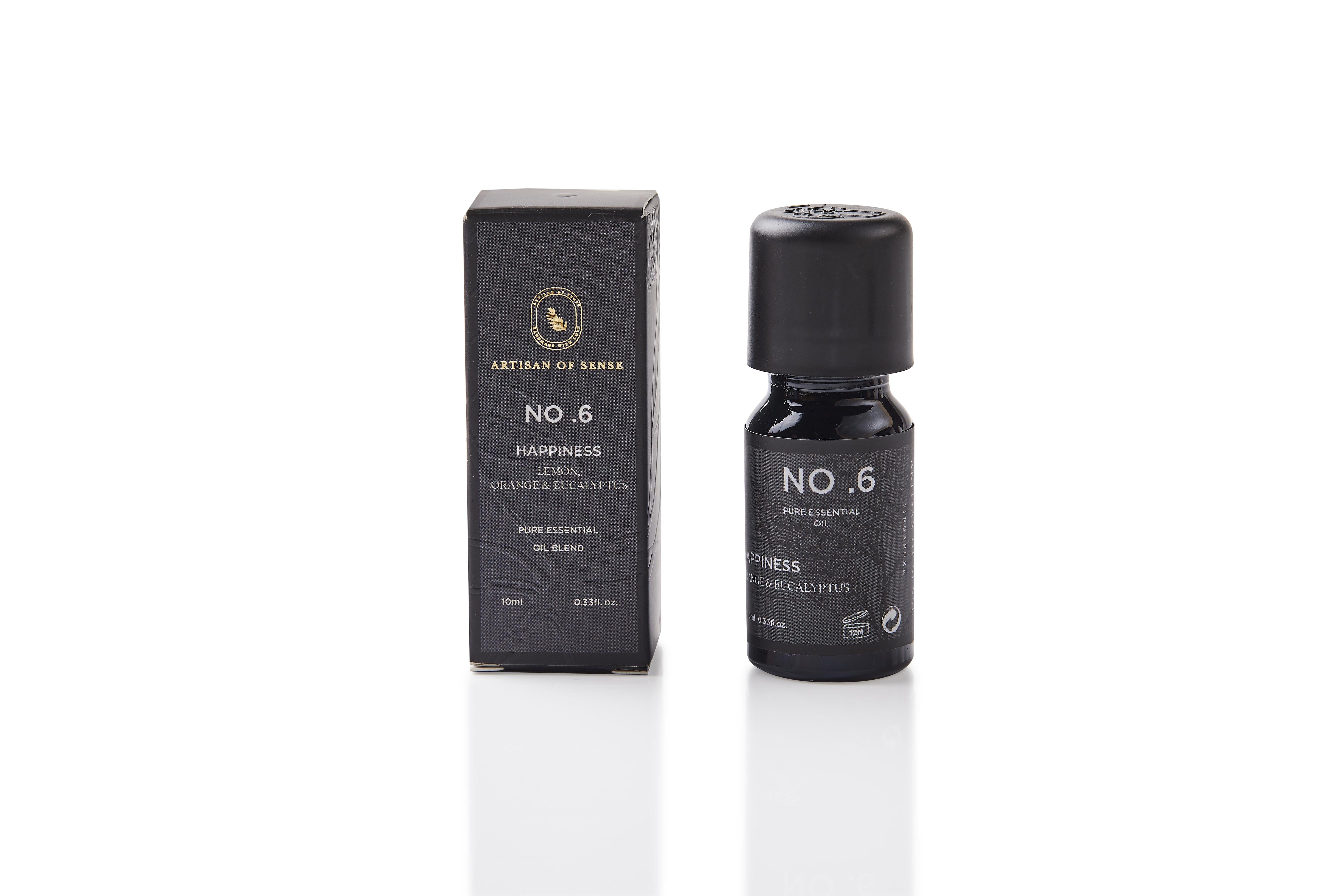ARTISAN OF SENSE | No.6 Happiness Essential Oil Blend | Lemon Orange & Eucalyptus
