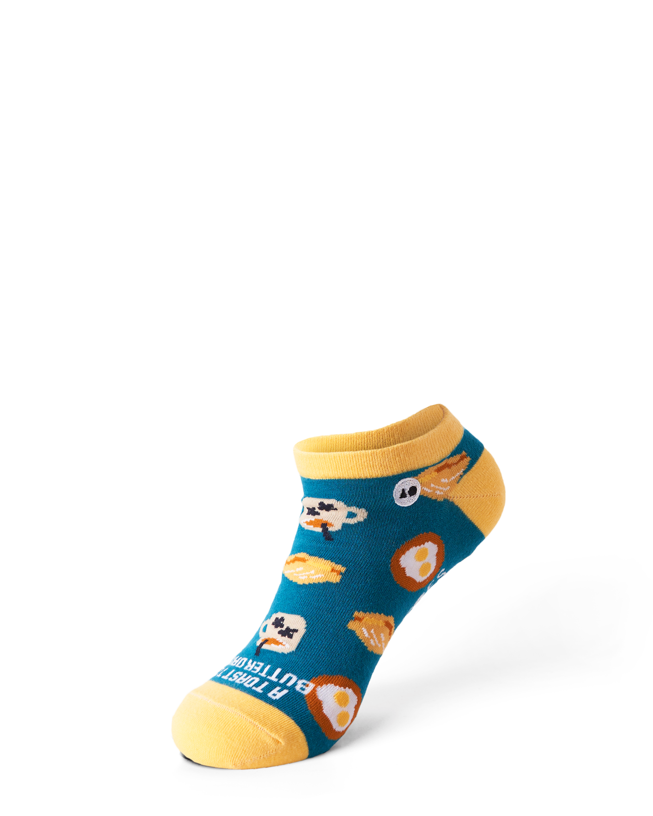 TALKING TOES | Local Breakfast Ankle Sock