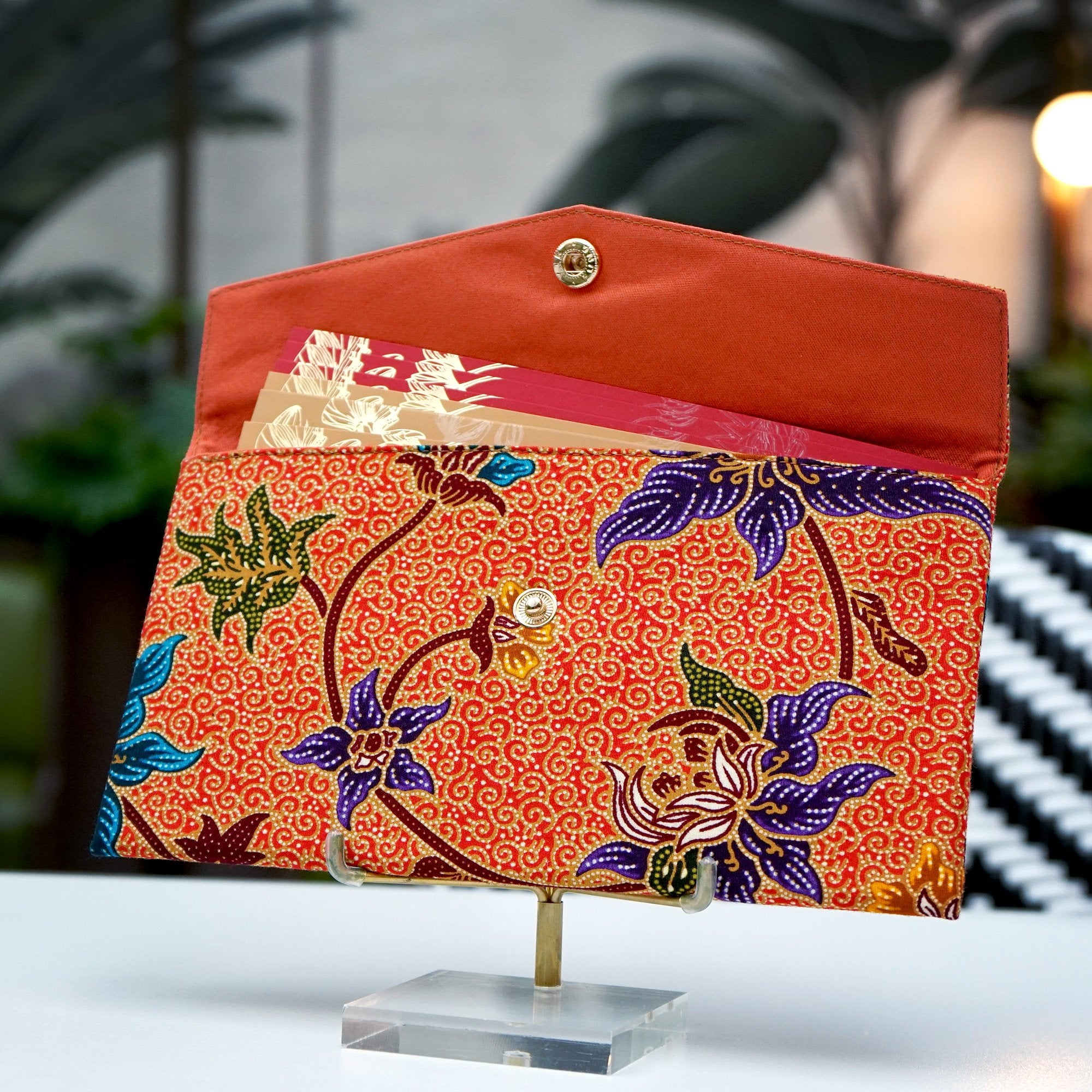 COCOONESE | Red Packet Organizer - Tropical Midnight (RD)
