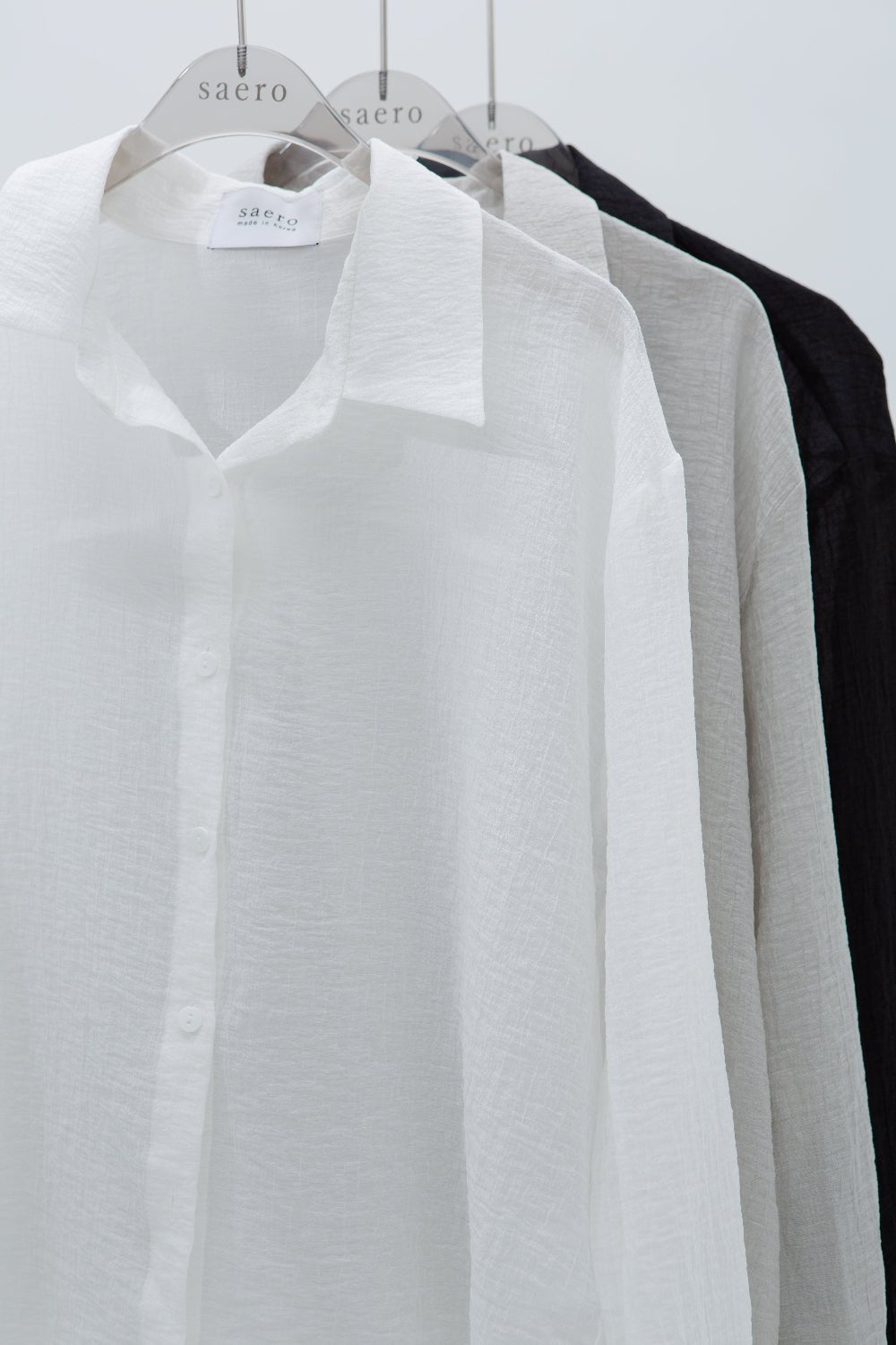 SAERO COLLECTIVE | Oreum Shirt V. 1 White