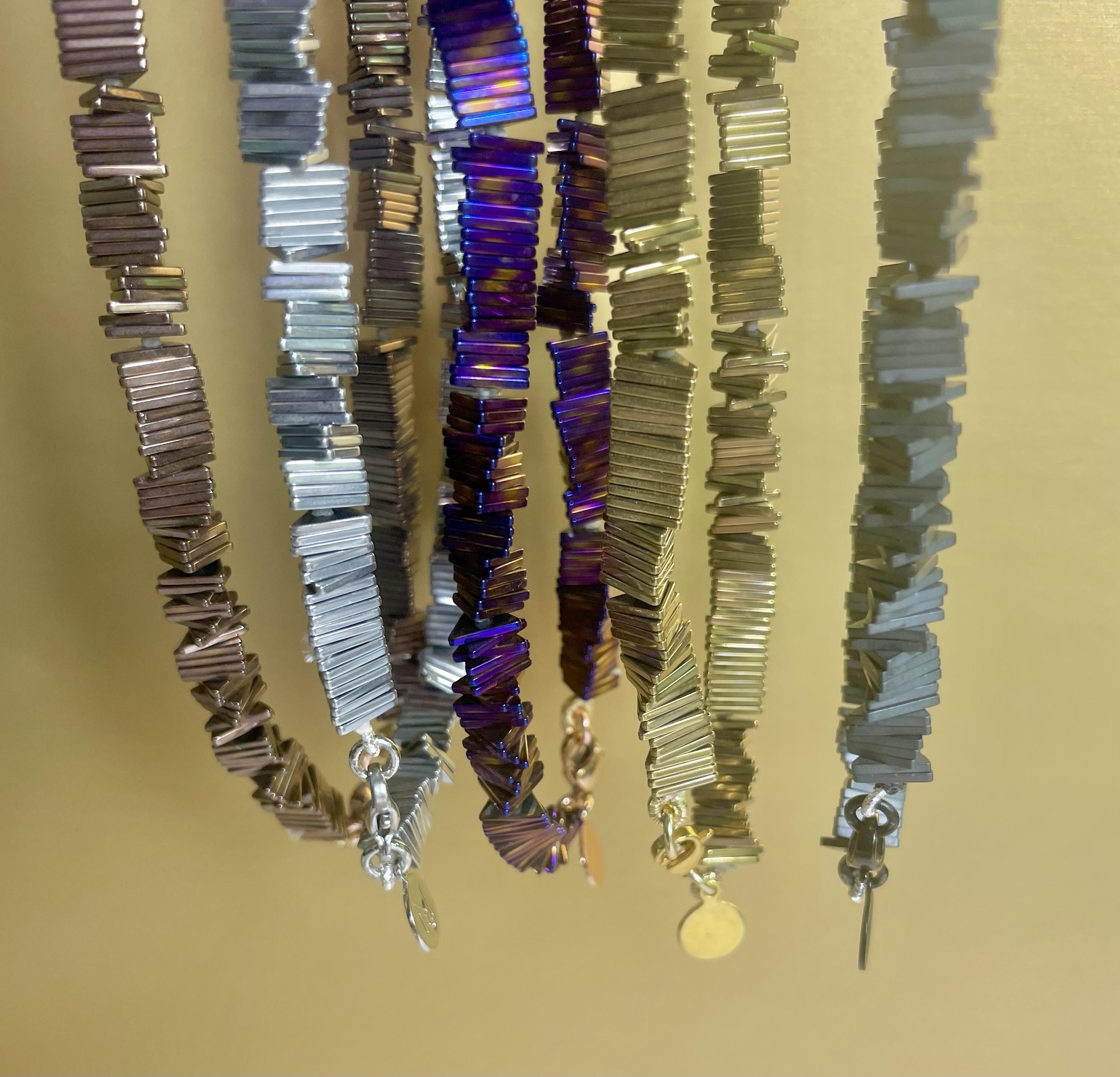 MARILYN TAN JEWELLERY | Kinetic Natural Hematite Gemstone Necklace