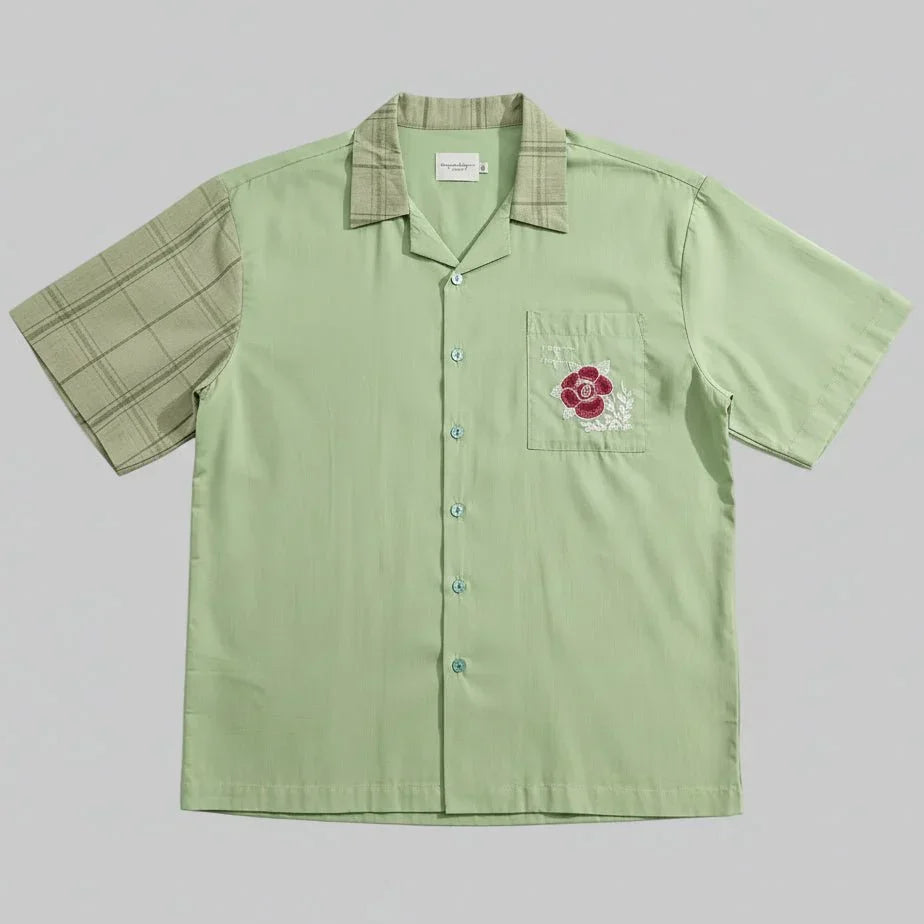 NYANA NYANA | Camp Shirt Batik Patchwork