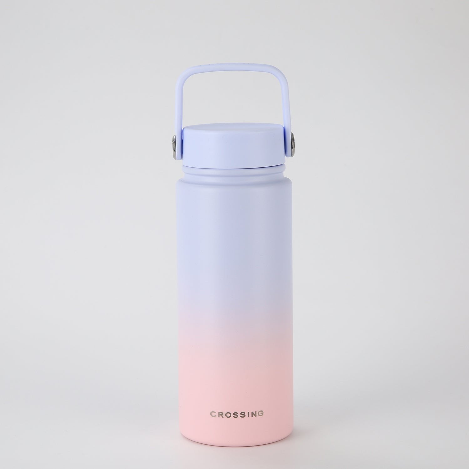 CROSSING | 600ml Urban Ceramic S/S Insulated Flat Cap Bottle With Handle