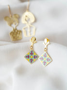 EMBRACE JEWELLERY | Peranakan Tile Earrings