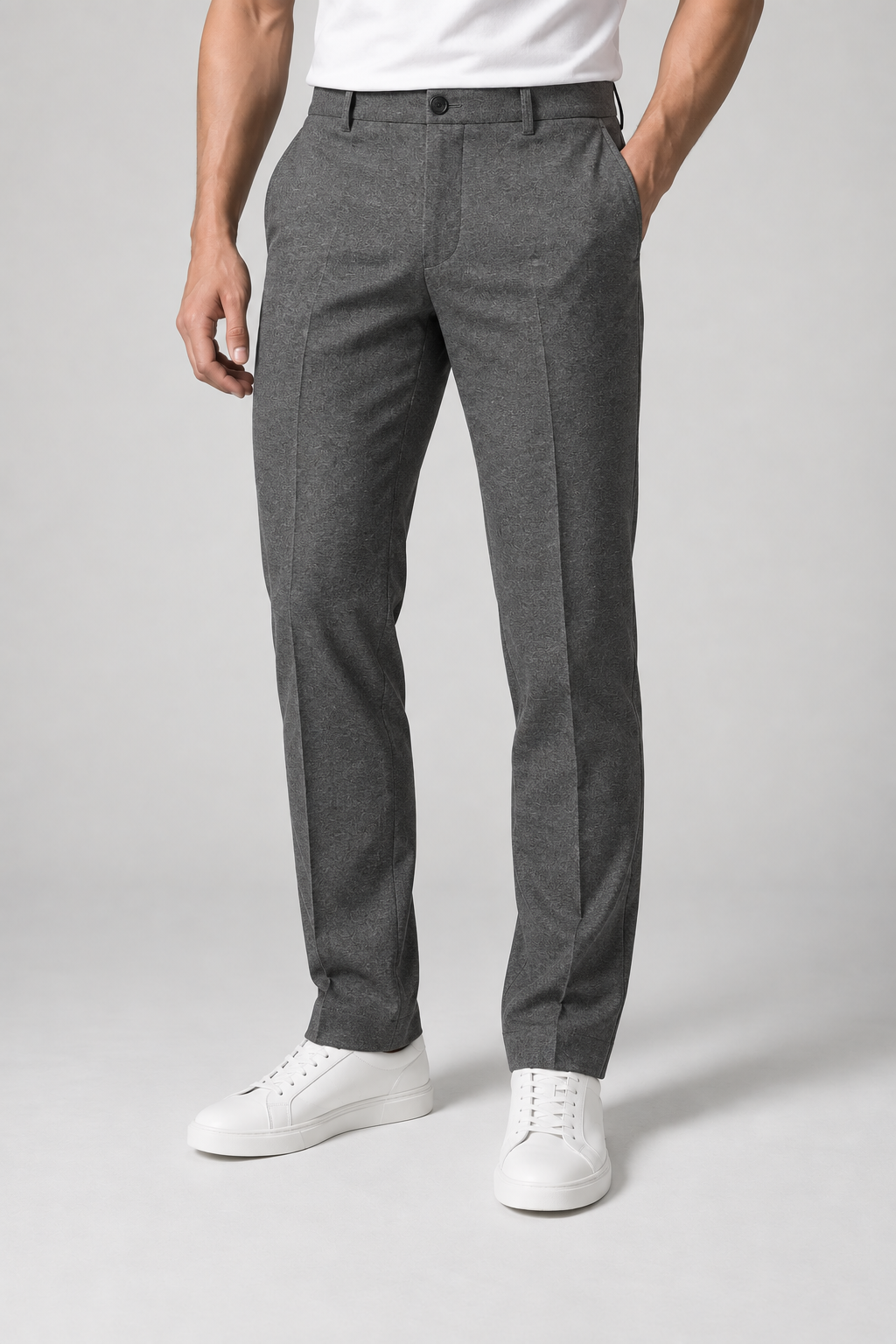 WRLD | Quintessential Trousers | Grey