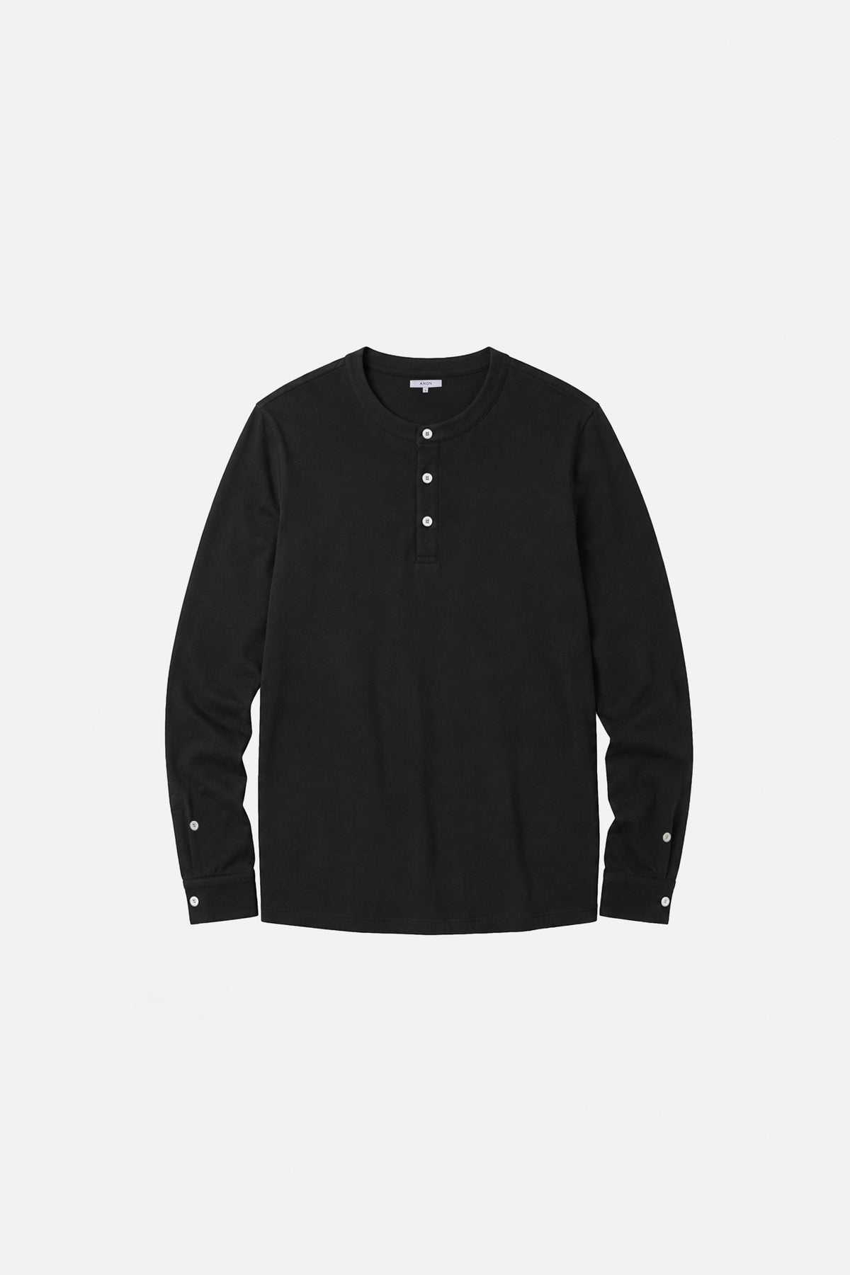 HOUSE OF HOUSE OF ANON PTE. LTD. | Vero Henley Pique Long Sleeve Top