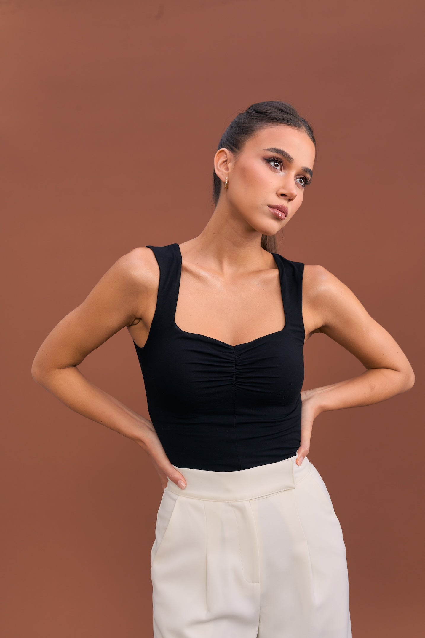 EMVY | Maia Padded Top - Black
