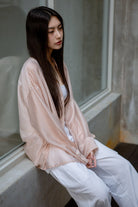SAERO COLLECTIVE | Malgeun Tencel Shirt | Champagne