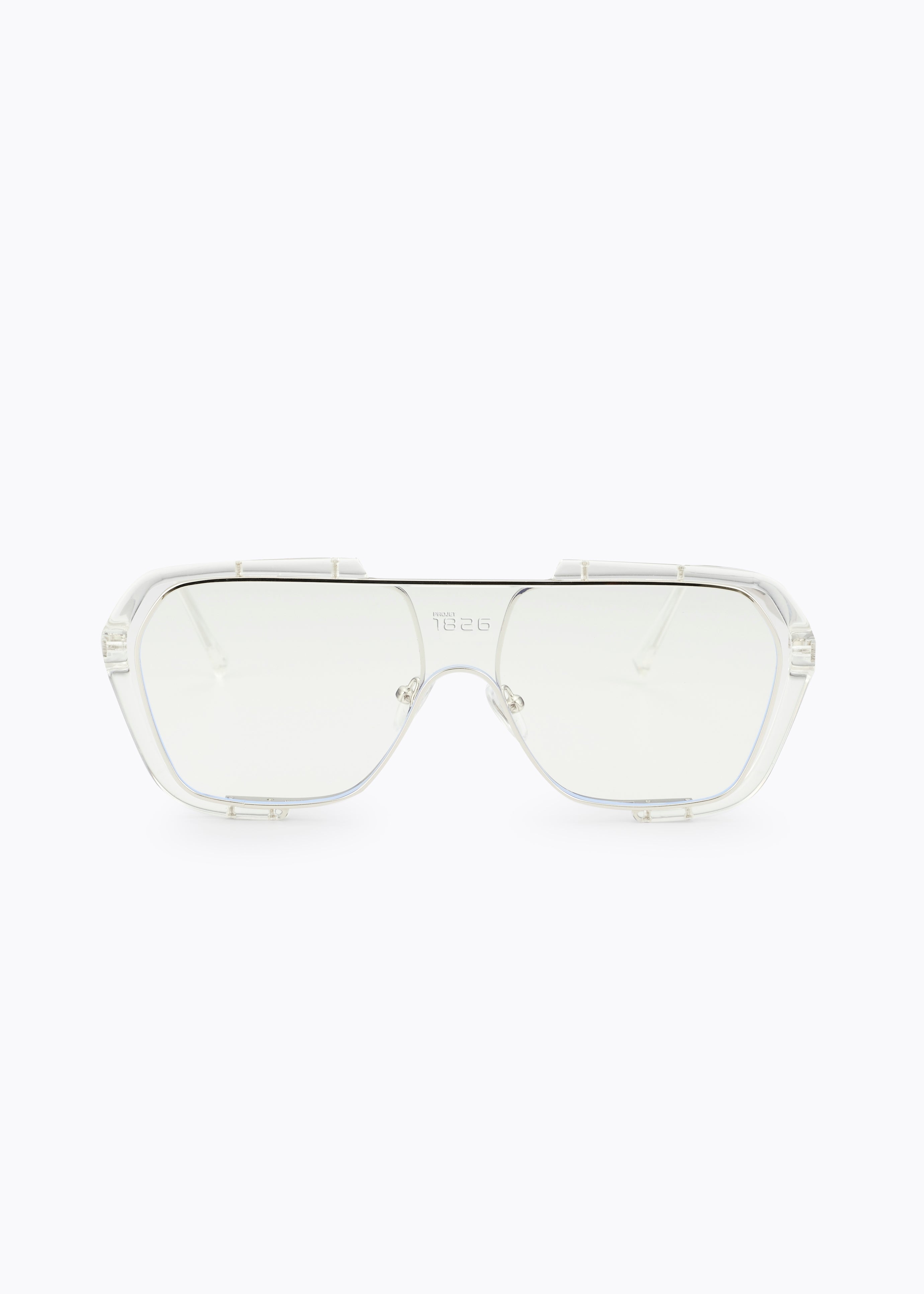 PROJECTWEAR | Cardwell Sunglasses Silver/Clear