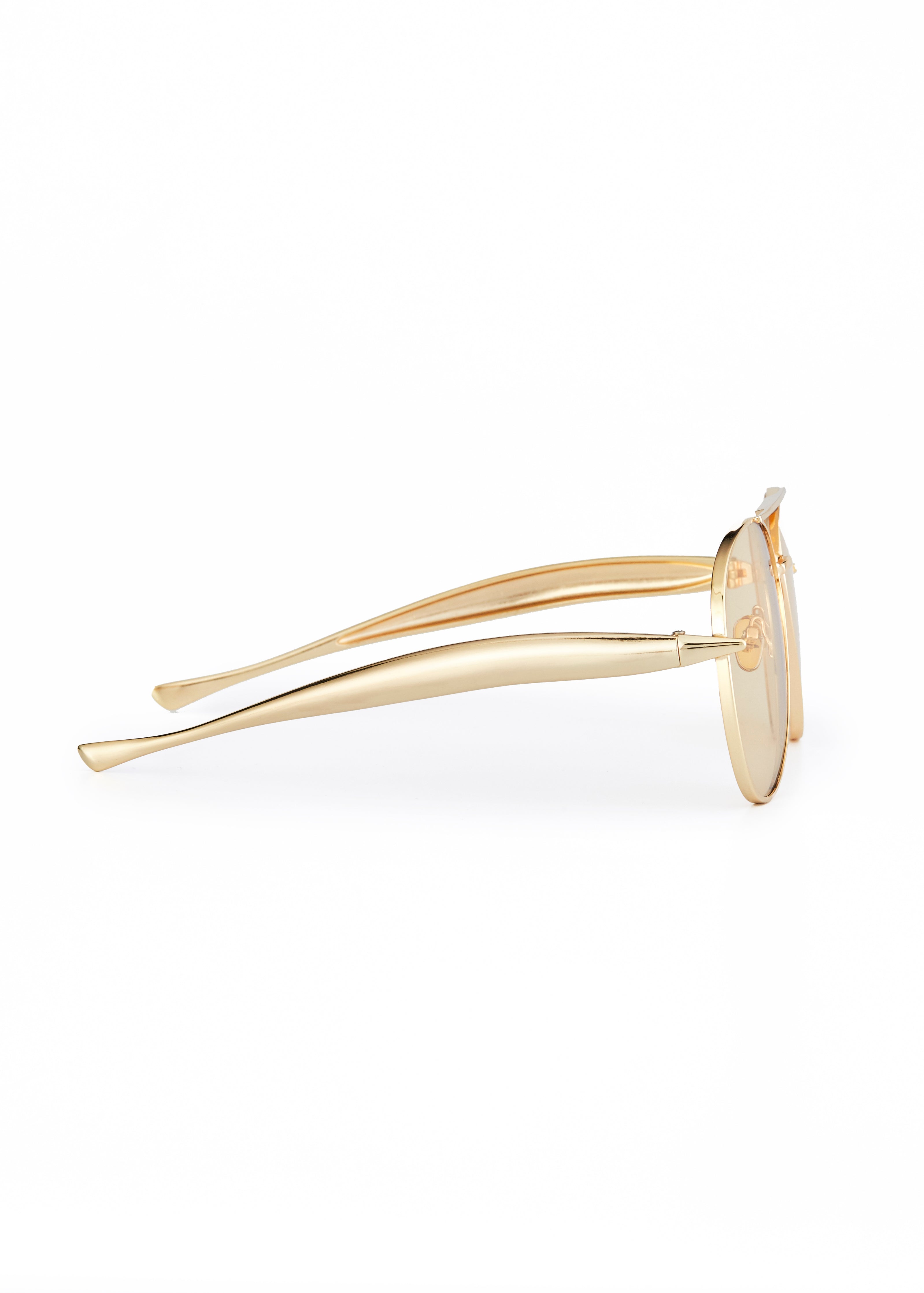 PROJECTWEAR | Edel Sunglasses Gold/Champagne