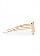 PROJECTWEAR | Edel Sunglasses Gold/Champagne
