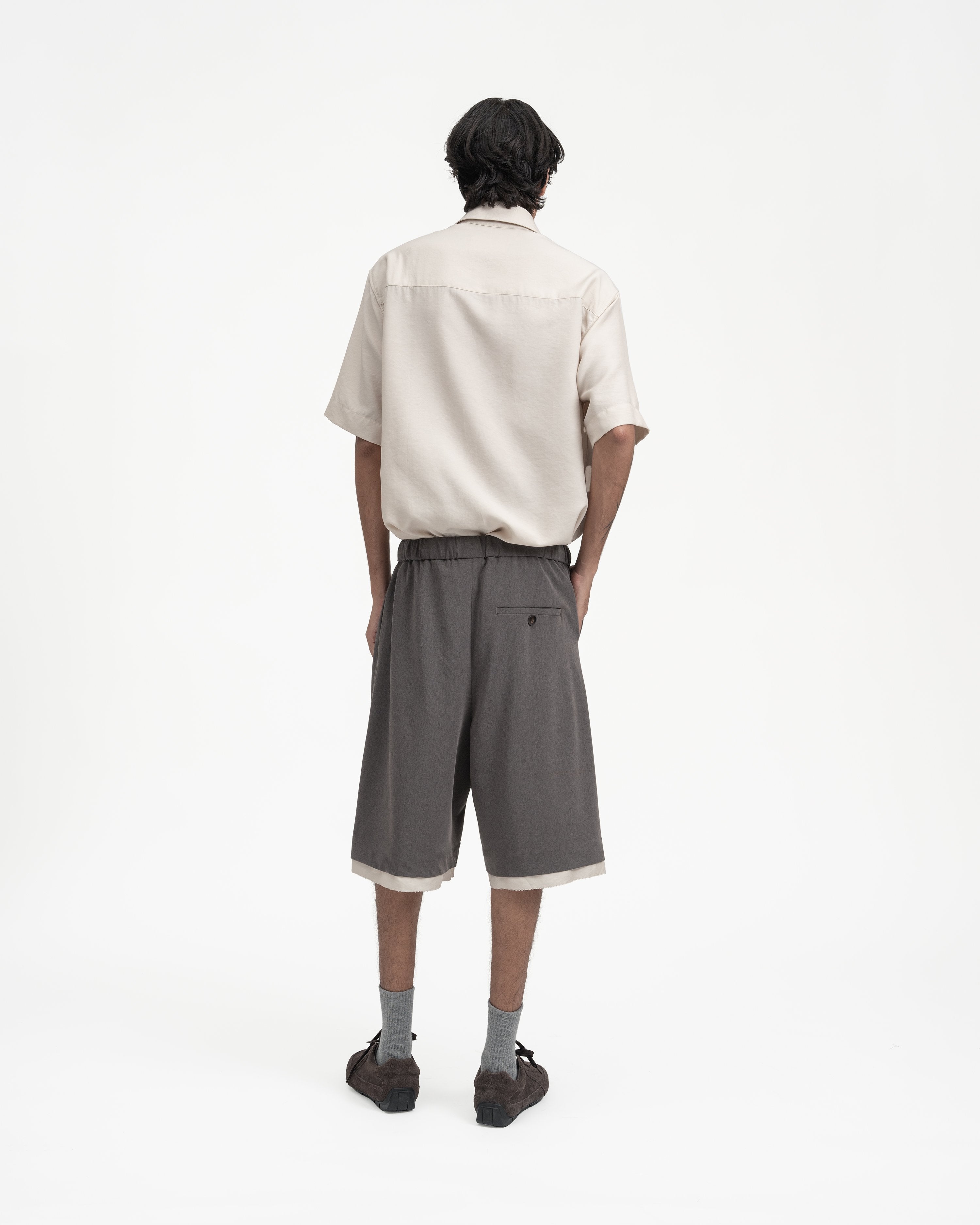 GRAYE | Layered Bermudas