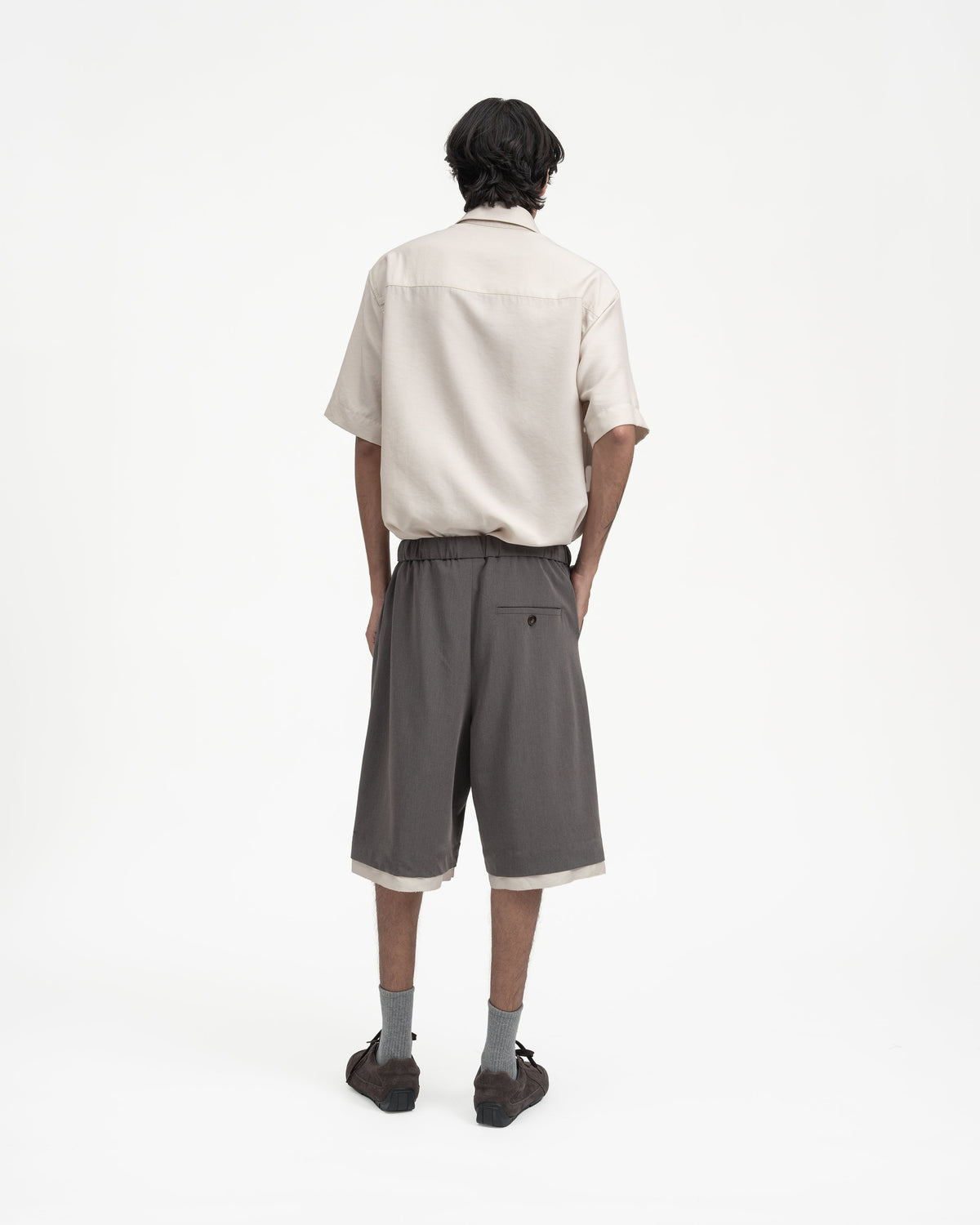 GRAYE | Layered Bermudas
