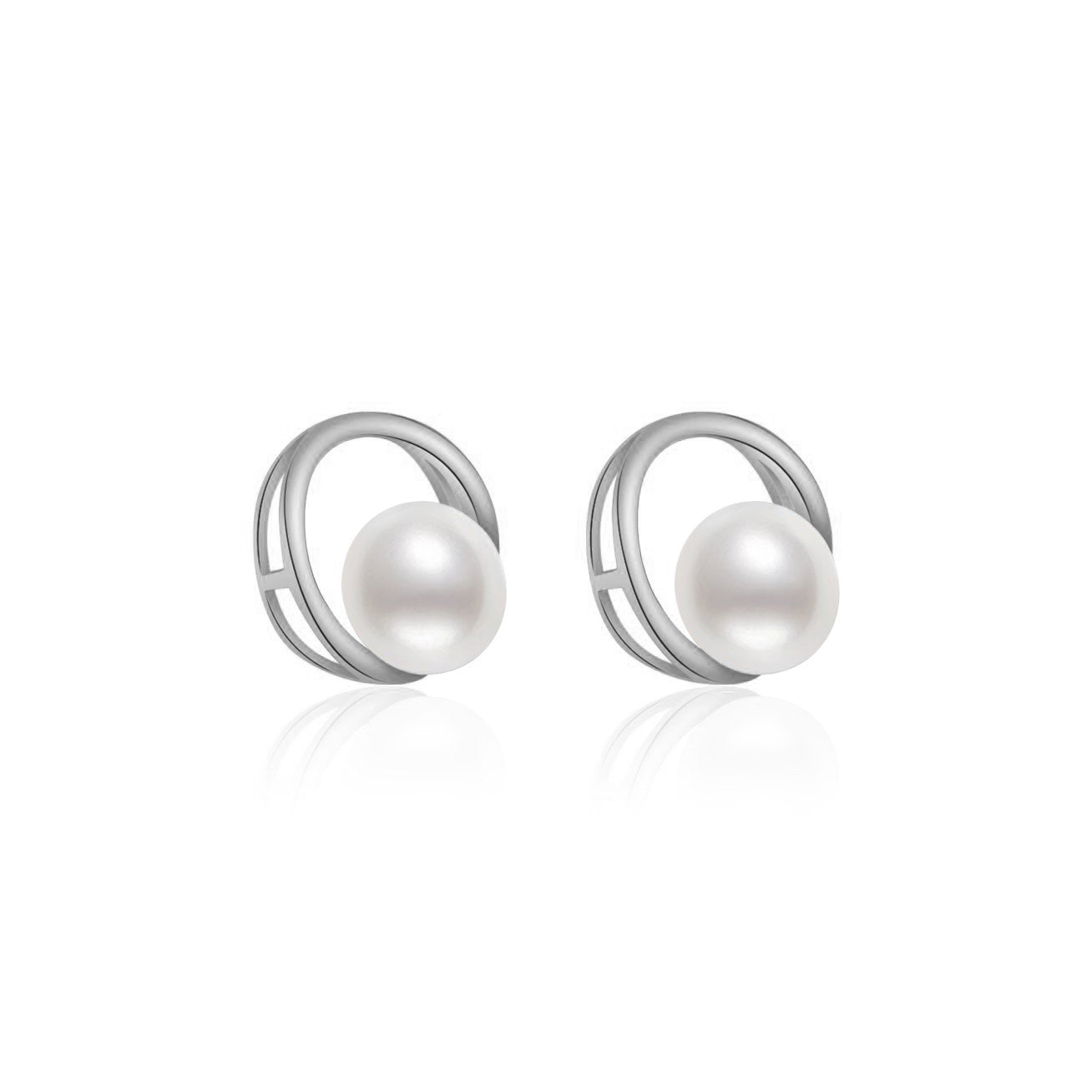 Elegant Freshwater Pearl Earrings WE00155 - PEARLY LUSTRE