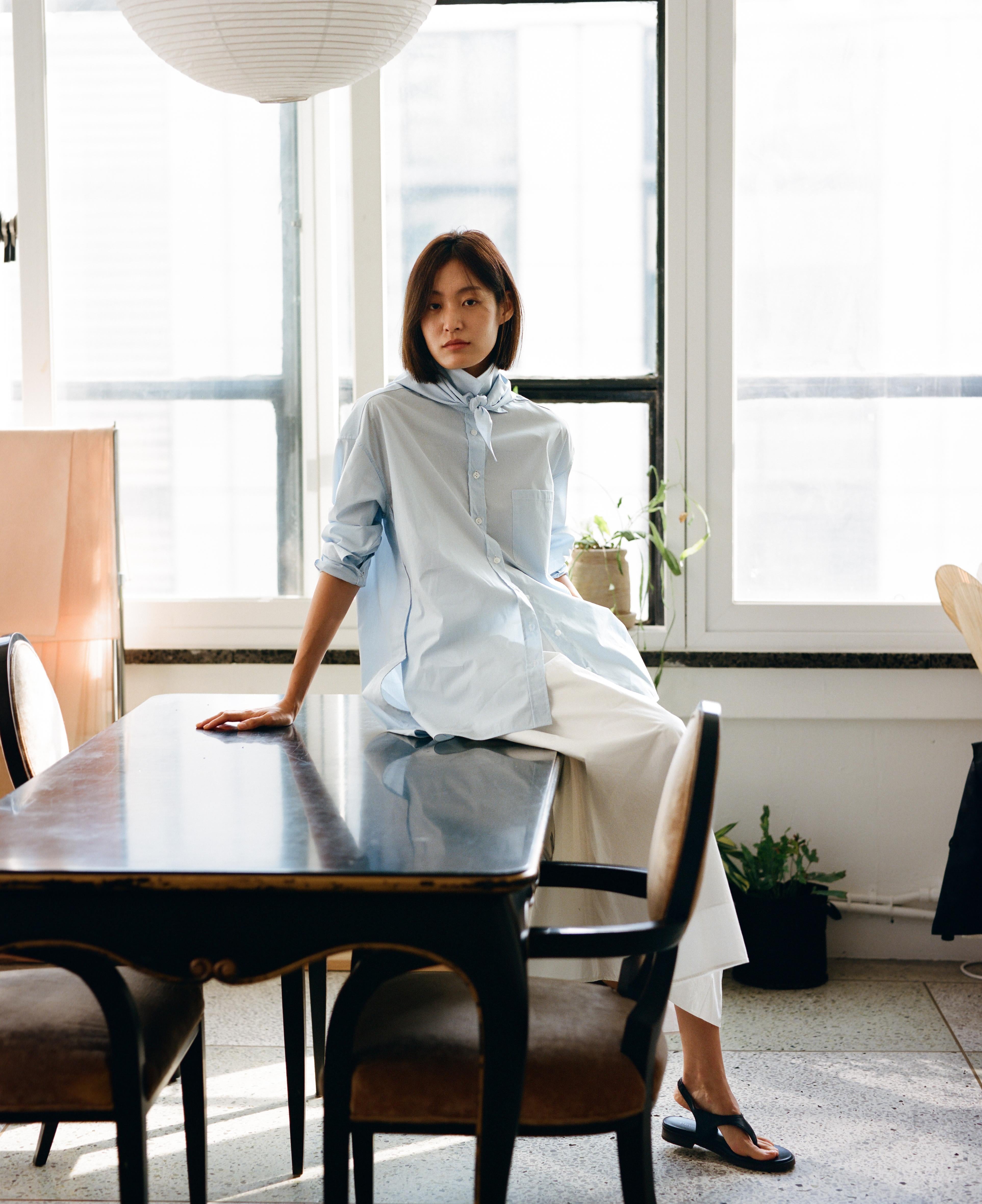 LAYERPLAN | Layered Waist A-Line Skirt