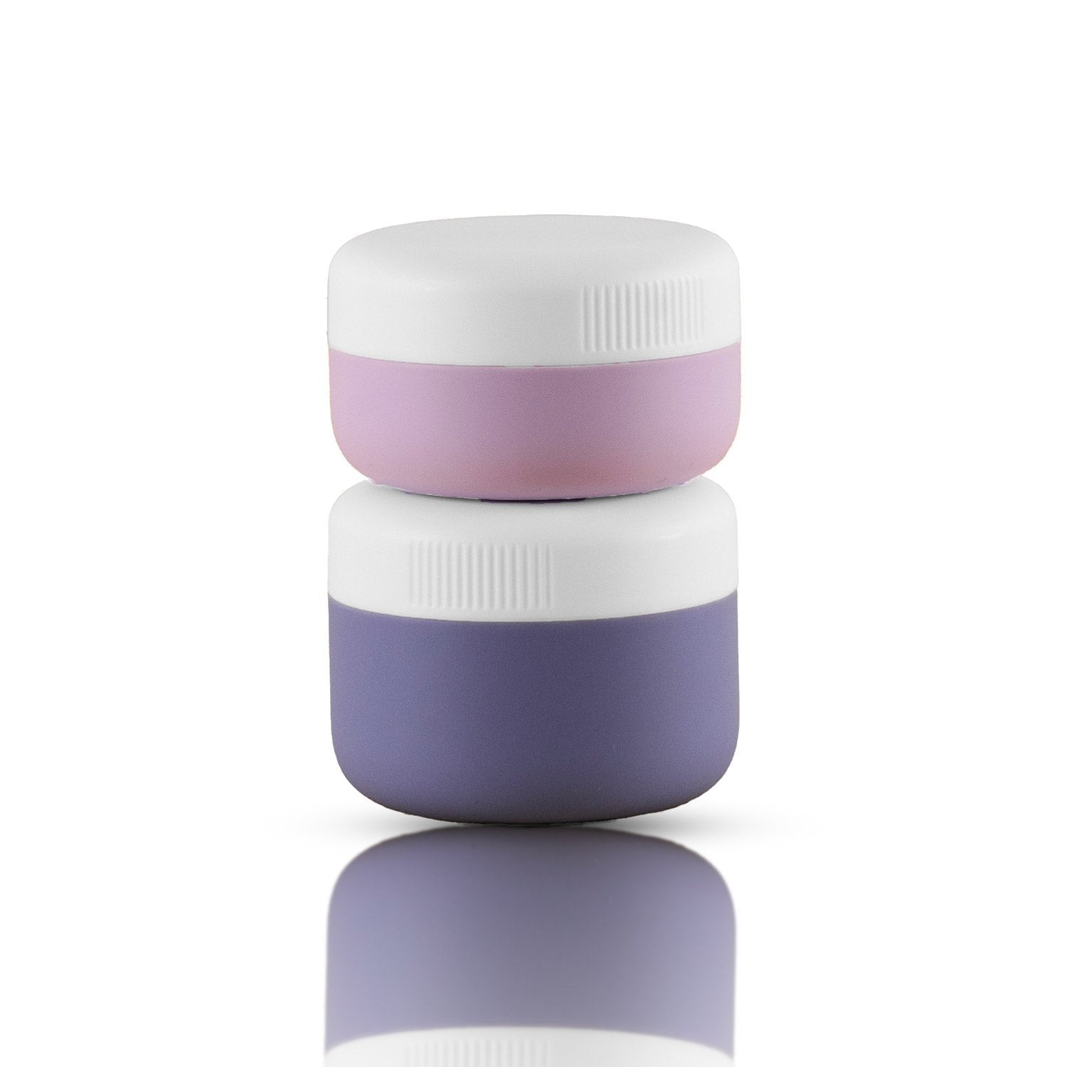 CROSSING | 30/40ml Cream Jar Silicone Leak Proof TSA Approved Travel Size (2 Pack)