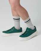 PROJECTWEAR | FALLON Low Cut Faux Leather Sneaker Green