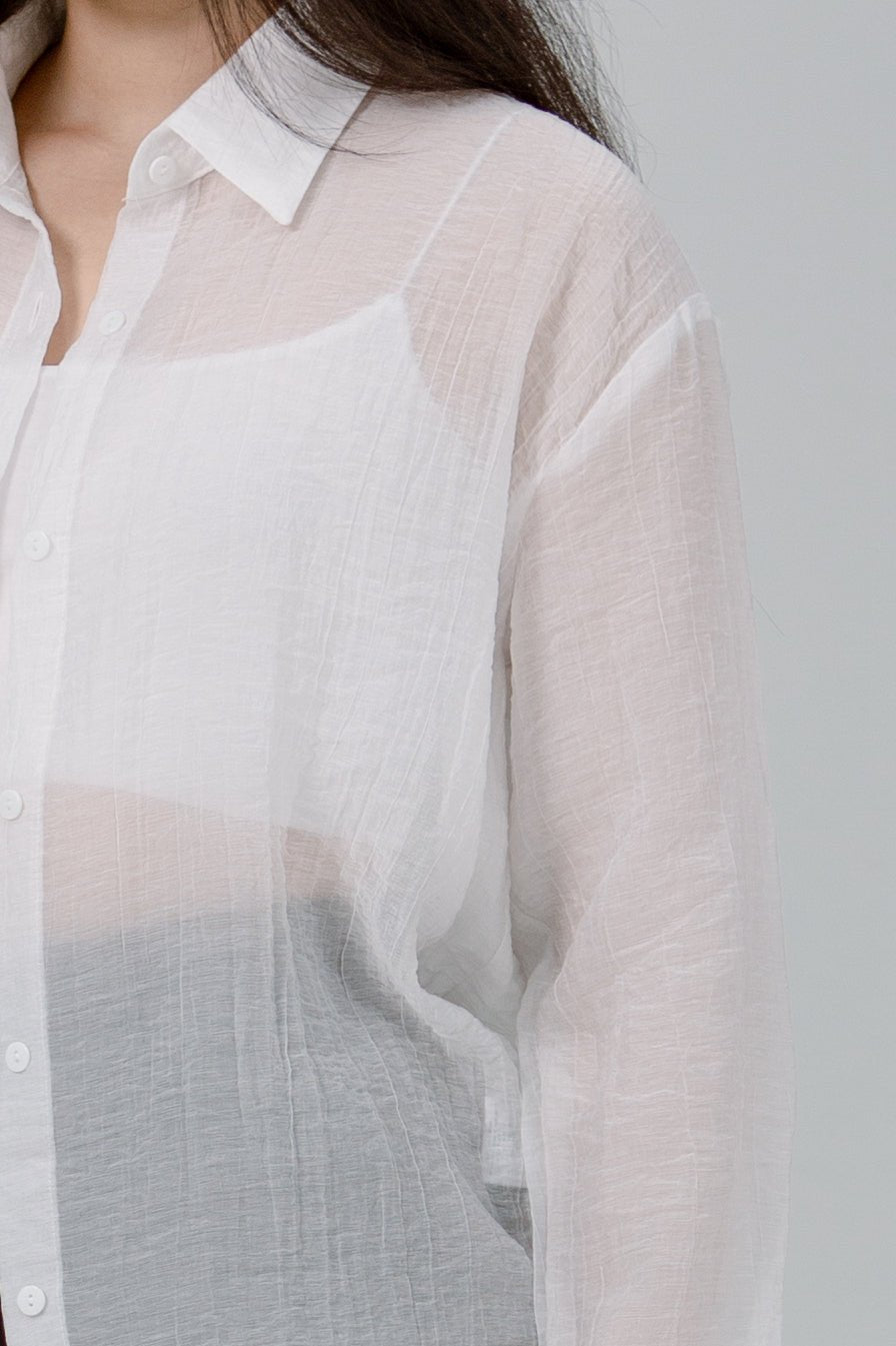 SAERO COLLECTIVE | Oreum Shirt V. 1 White
