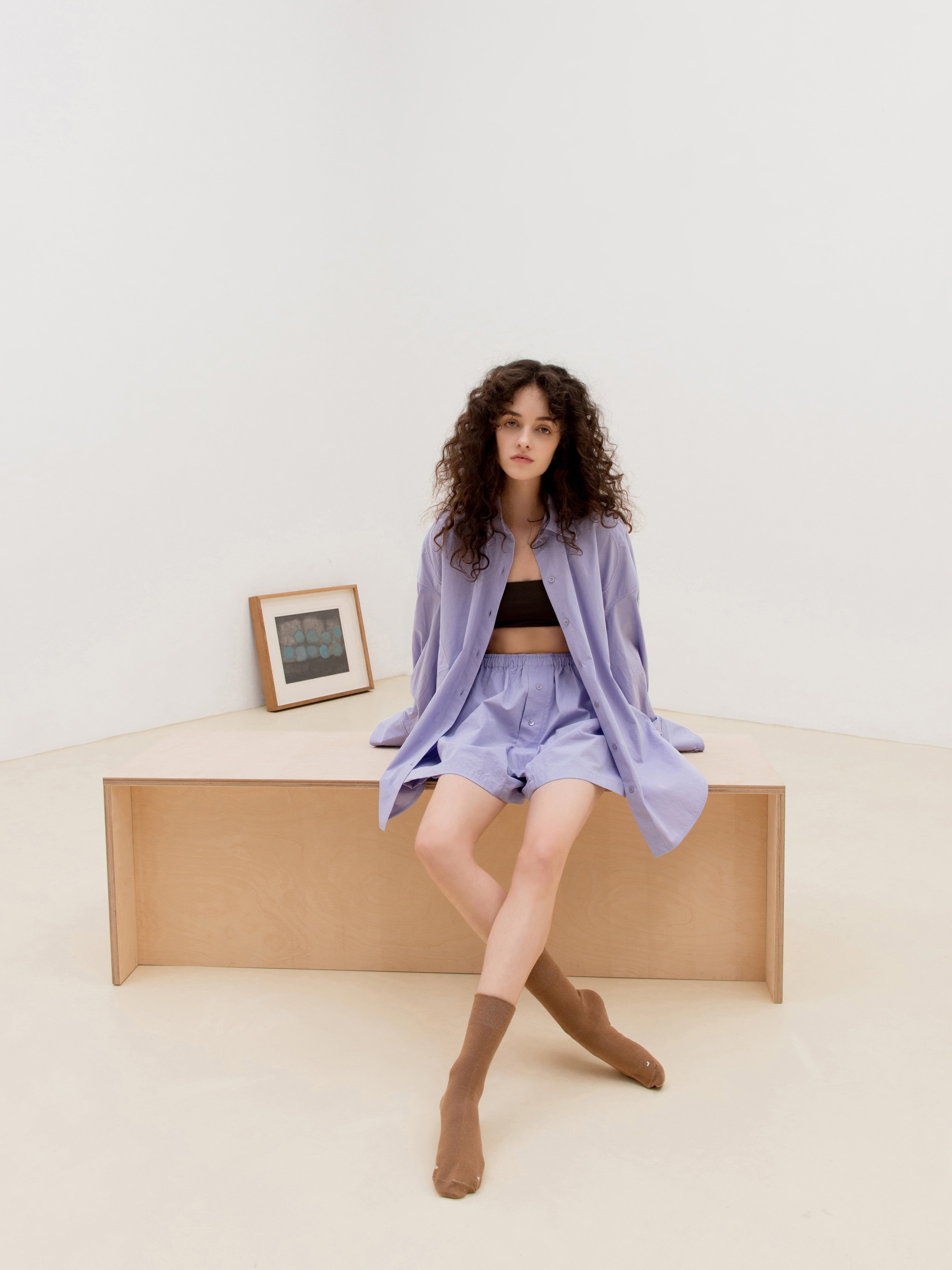 LAYERPLAN | Cirrus Pieced Oversized Shirt Layers