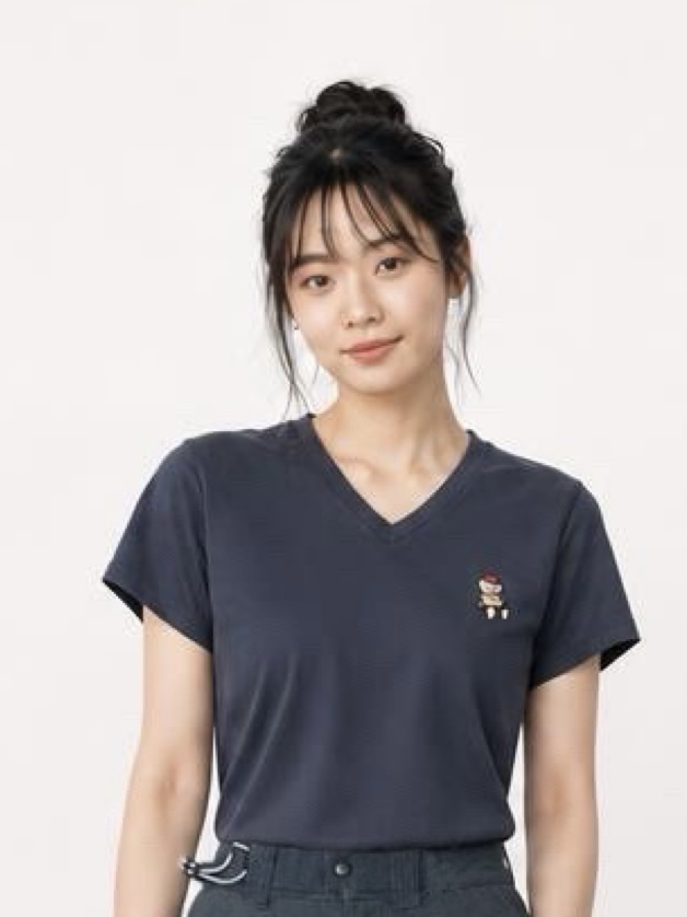 SPARROW GREEN | VIN V-Neck Tee