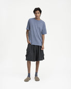 GRAYE | Cupro Signature Tee | Court Blue
