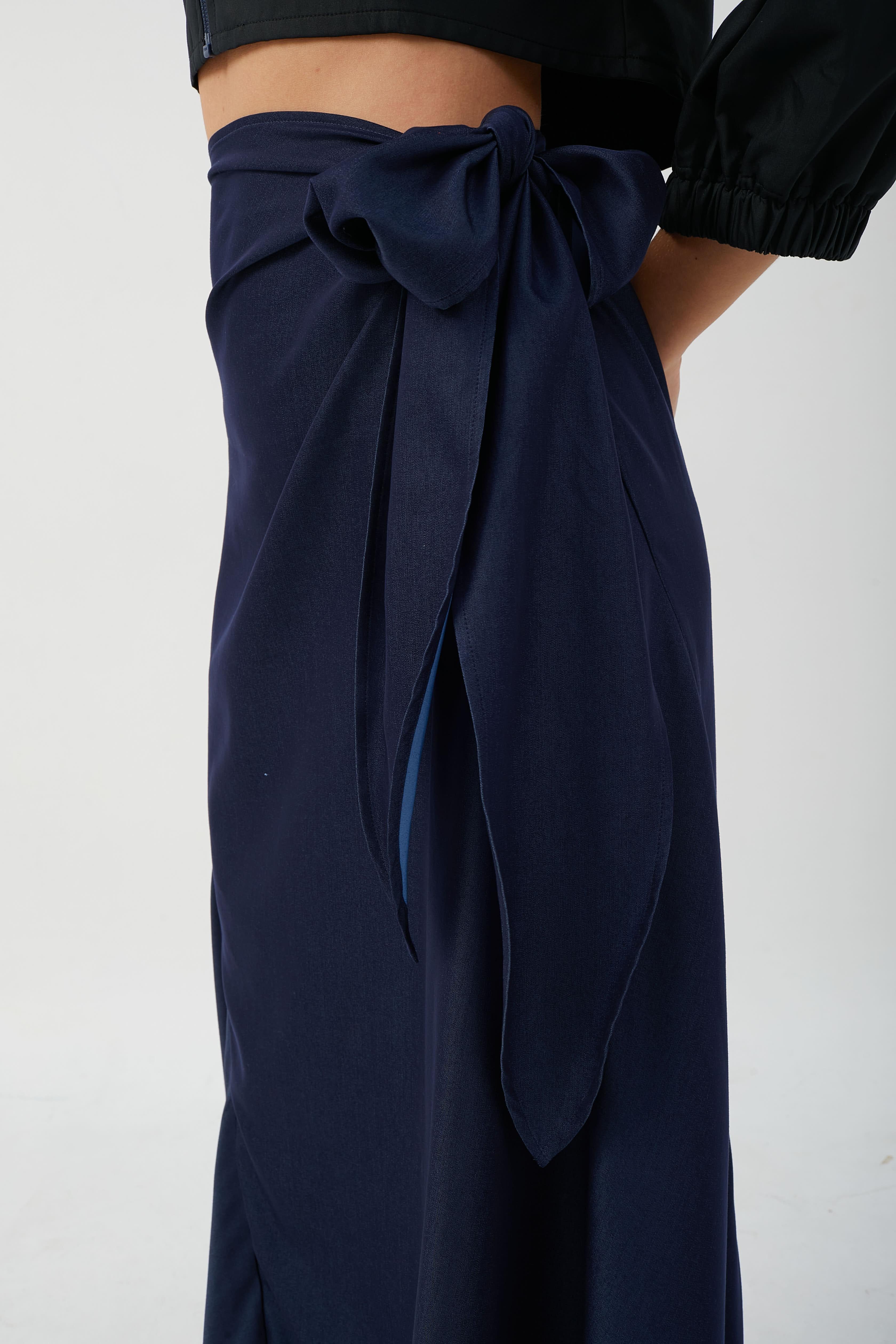 CAELI ECO LUXE | Side Tie Wrap Skirt