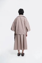AESTHETIC PLEASURE | Semi Skirt Beige