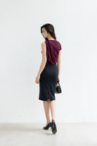 AS INTENDED | MAVE Pencil Skirt | Black