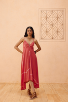 SUI | Rosy Sea Lyocell Dress