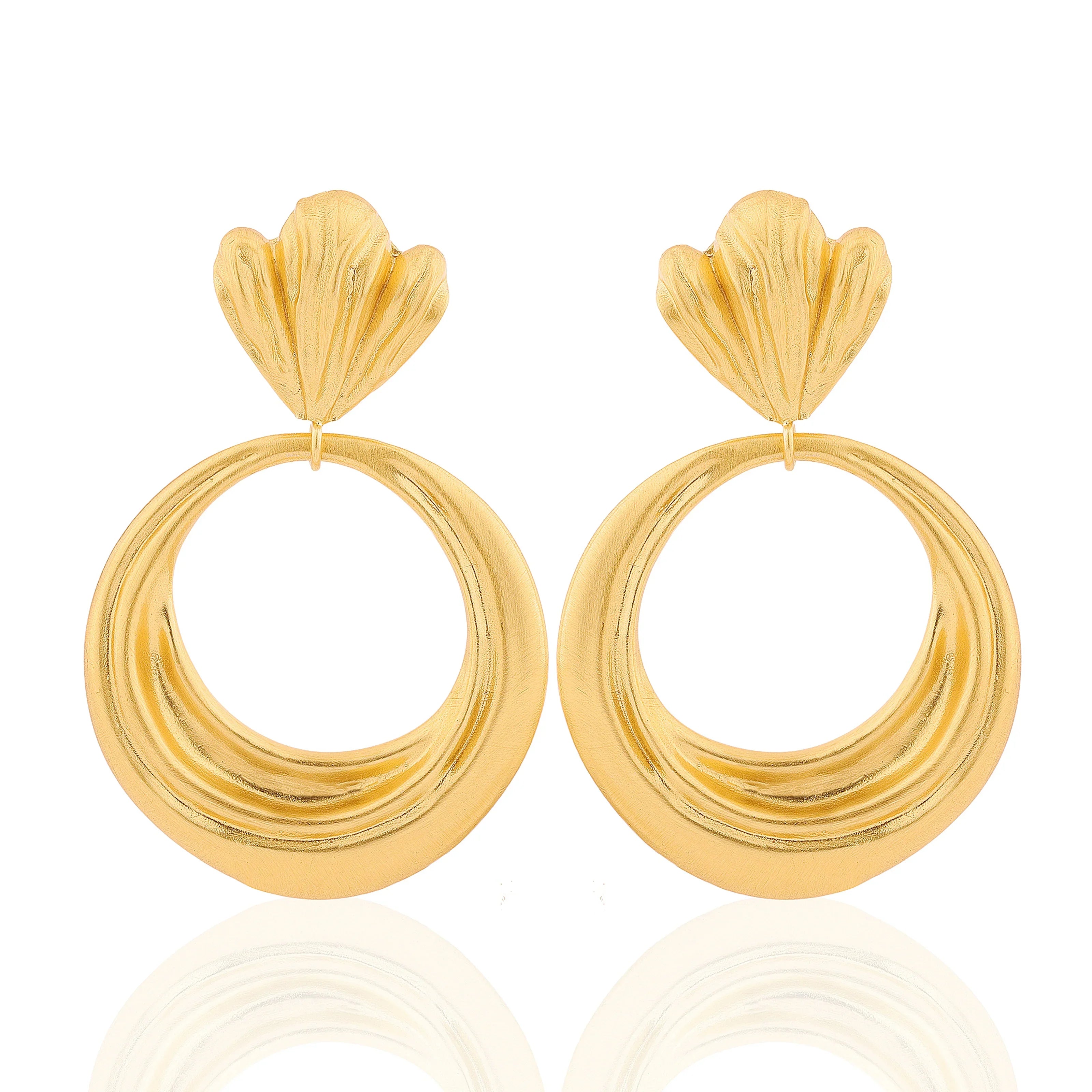 BOHEME BY VERO | Rose Sand Earrings Large