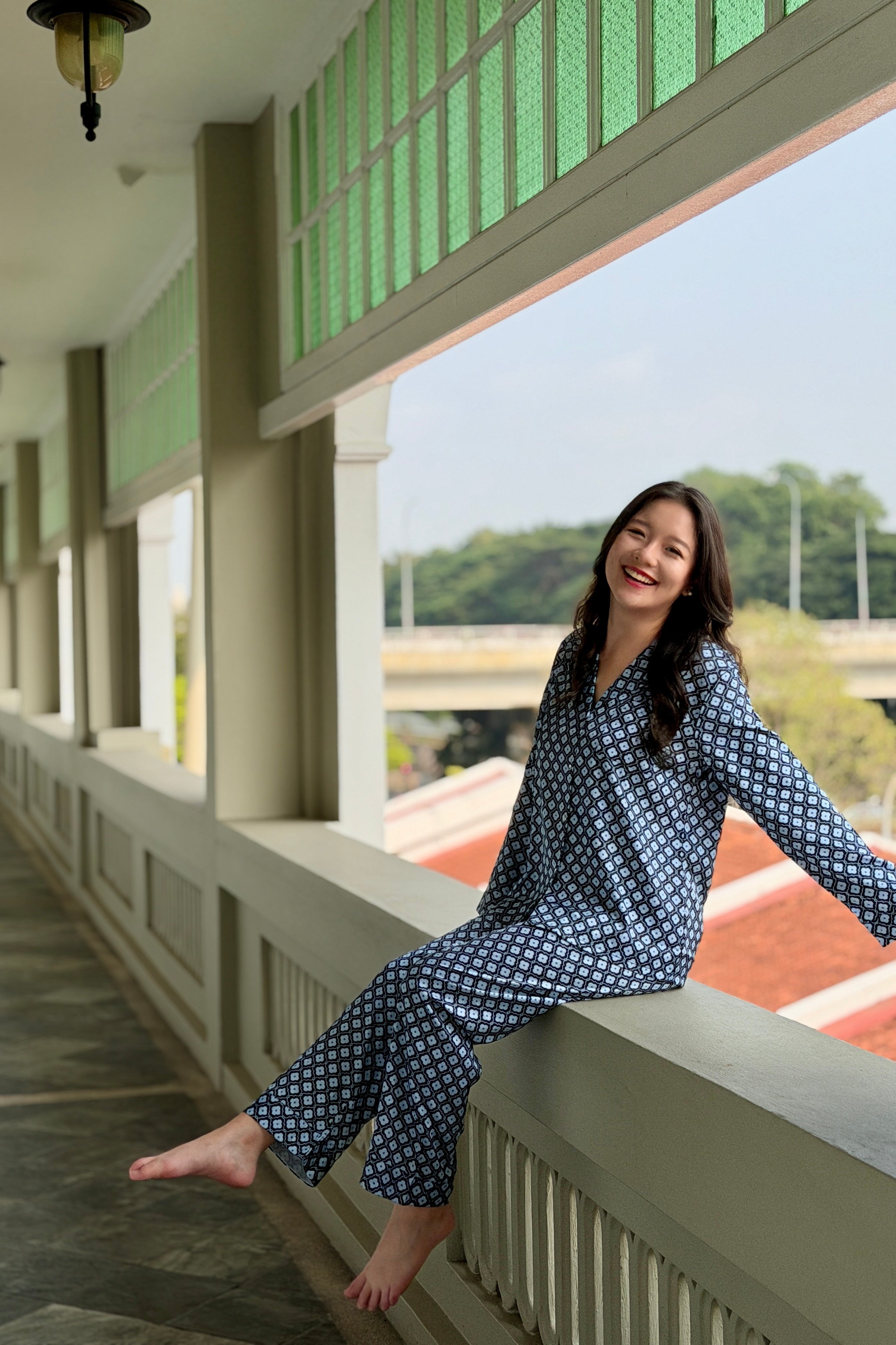 BELLS & BIRDS | Capri PJ Pants Set