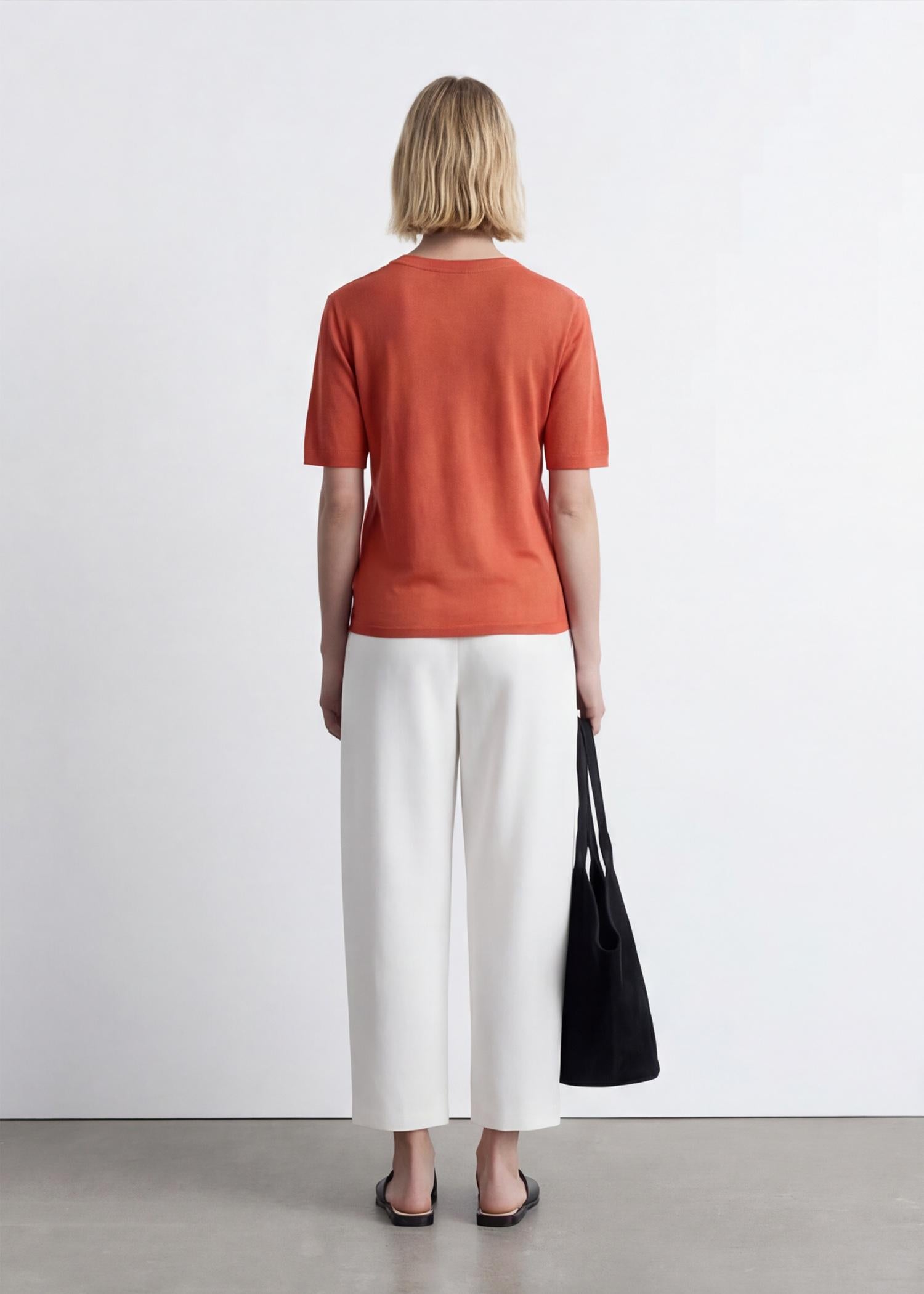 LAYERPLAN | Éla Linen Blend Knit Tee