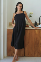 OLIVE BASICS | Hannah Reversible Midi Dress