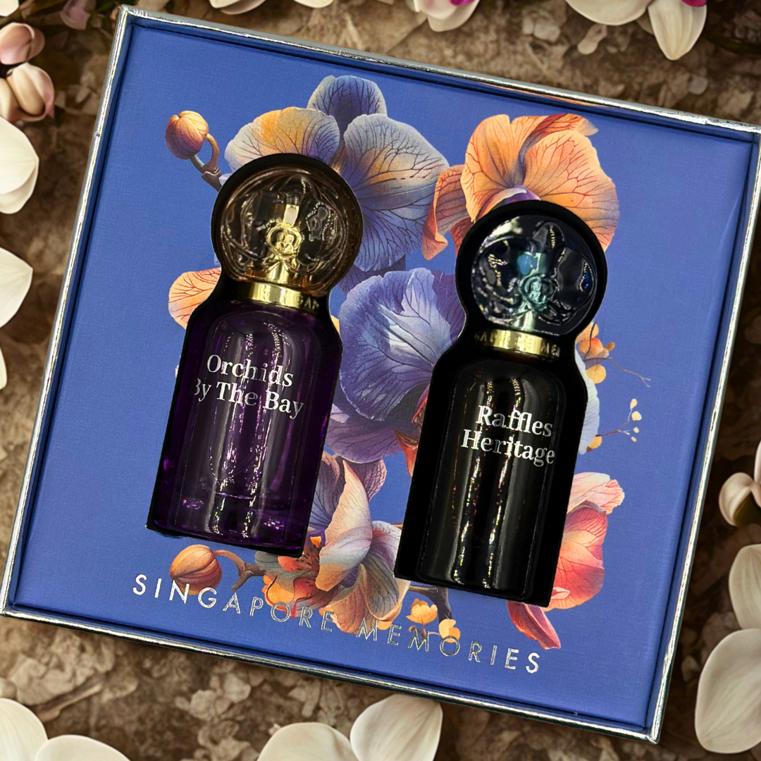 SINGAPORE MEMORIES | Orchids By The Bay + Raffles Heritage (20ml each)