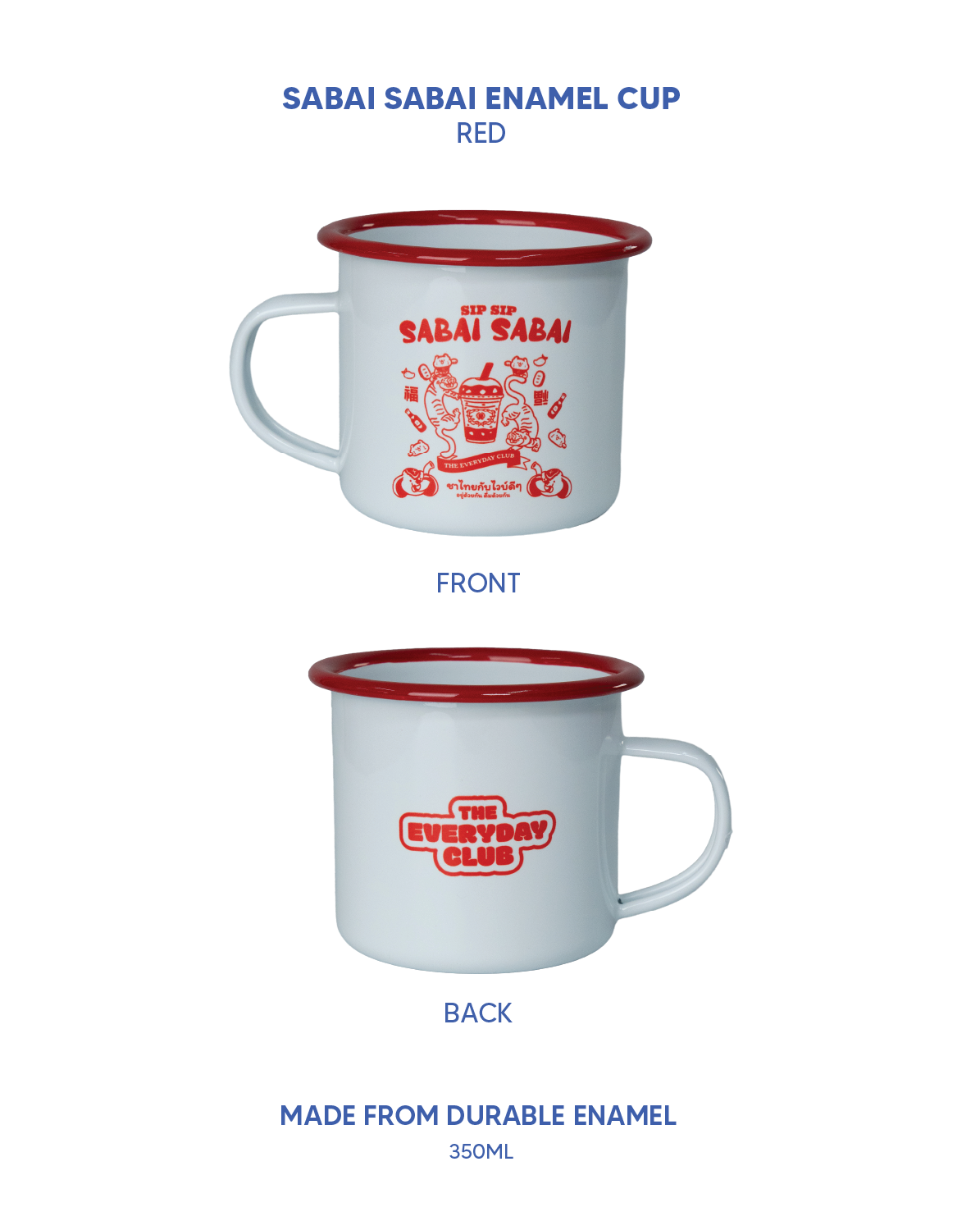 THE EVERYDAY CLUB | Sabai Sabai Enamel Wares