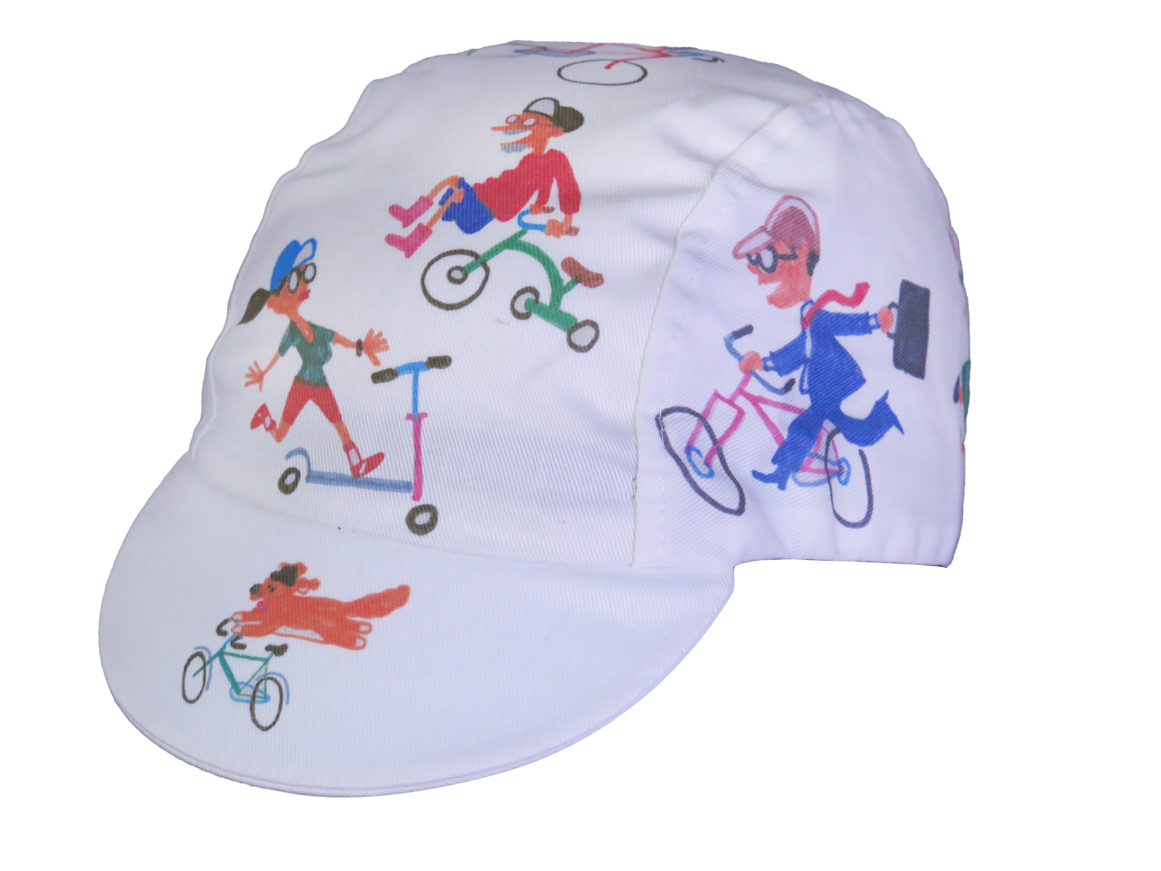 A DESIGN BY TAKACHYA | Faizal Caricatures x TKC CycleShiok! Cycling Cap