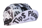 A DESIGN BY TAKACHYA | Cycling Cap - I Am Fast Food Rider (Greyscale)