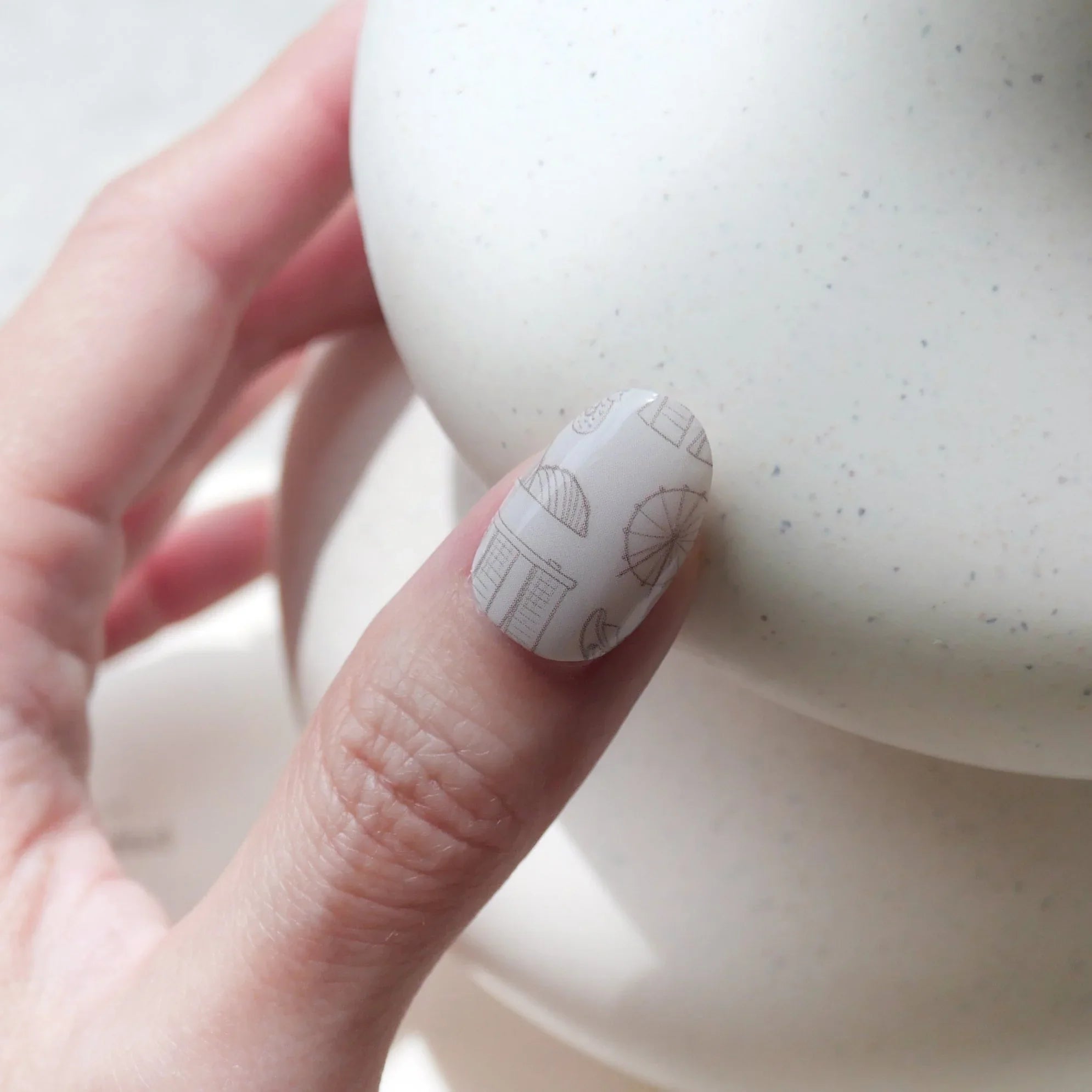 NODSPARK | Heritage Delights Nail Wrap Manicure