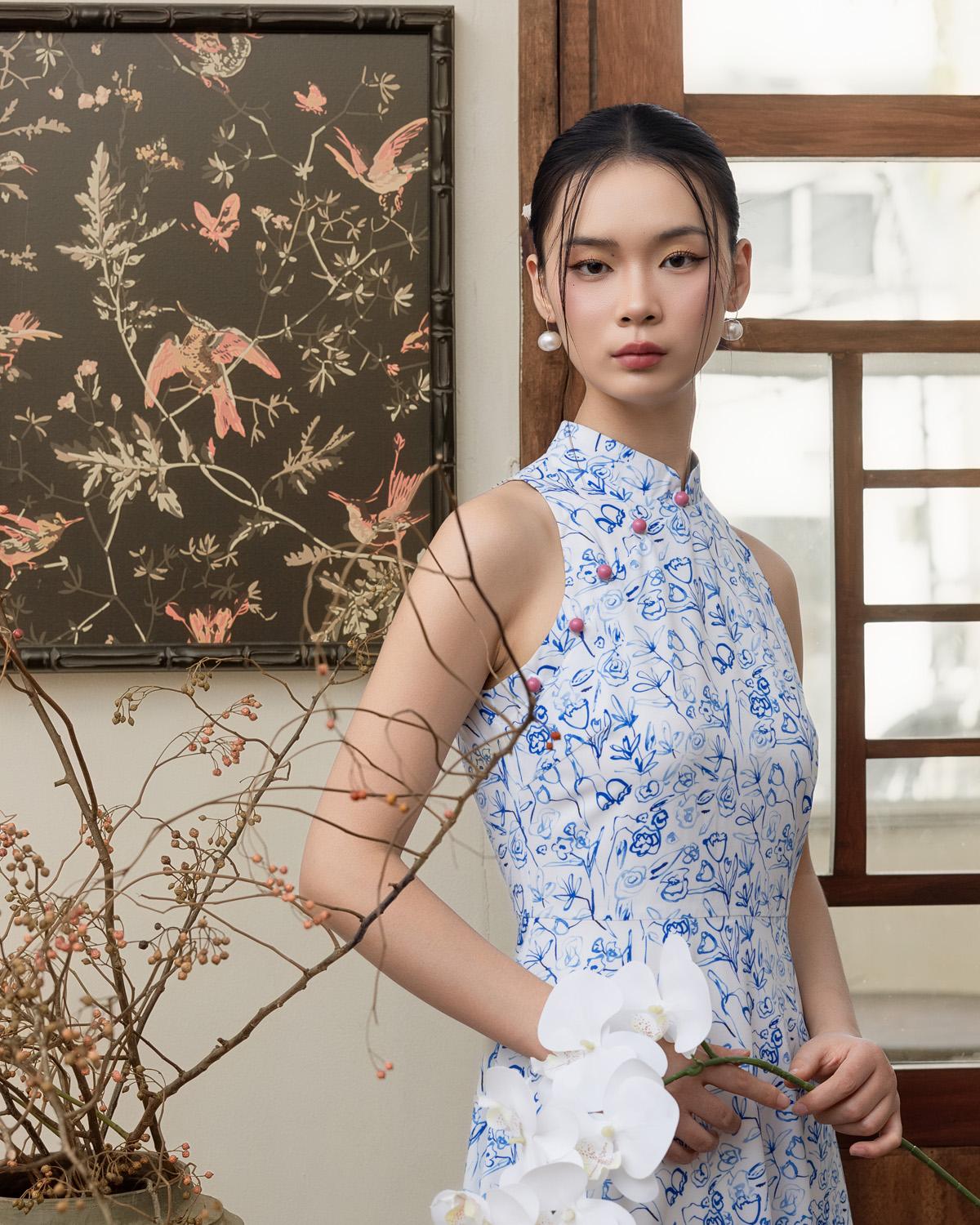 DOTTED LINE | Becky Cheongsam Dress