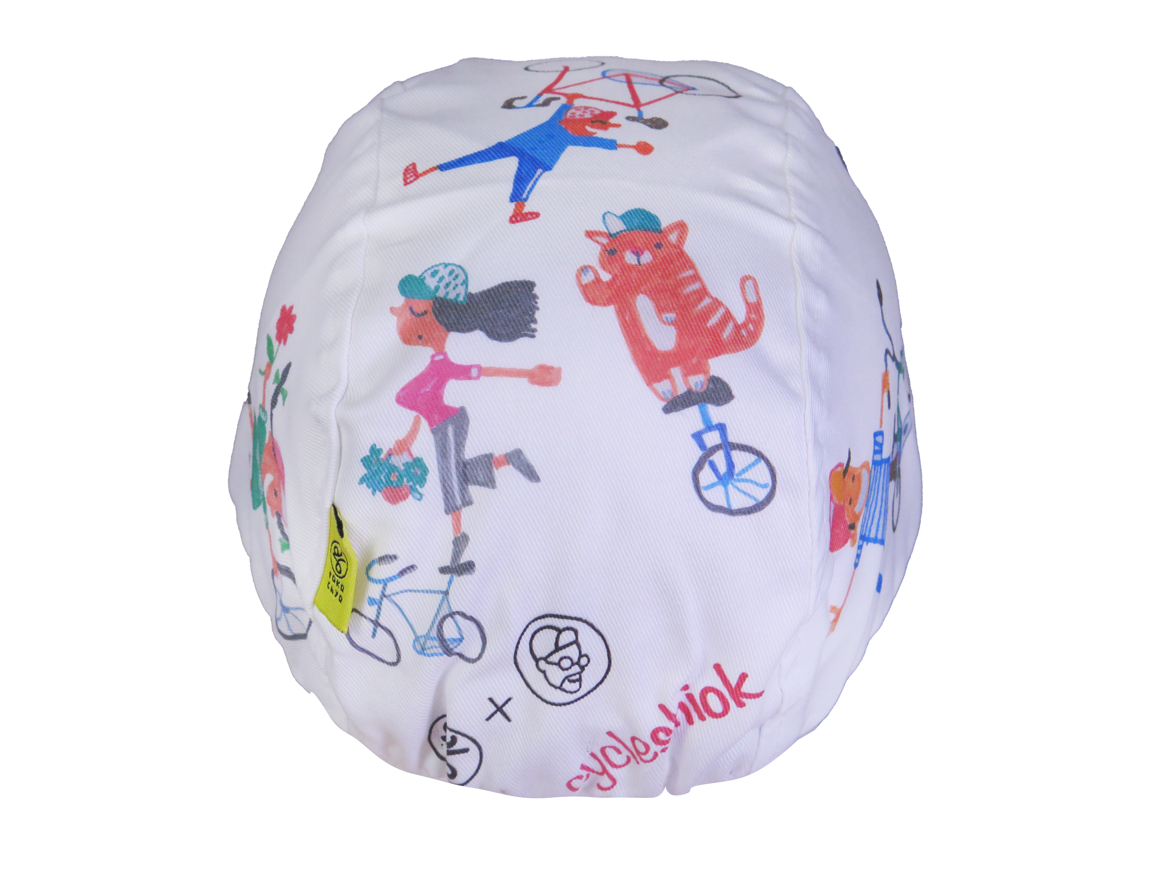 A DESIGN BY TAKACHYA | Faizal Caricatures x TKC CycleShiok! Cycling Cap