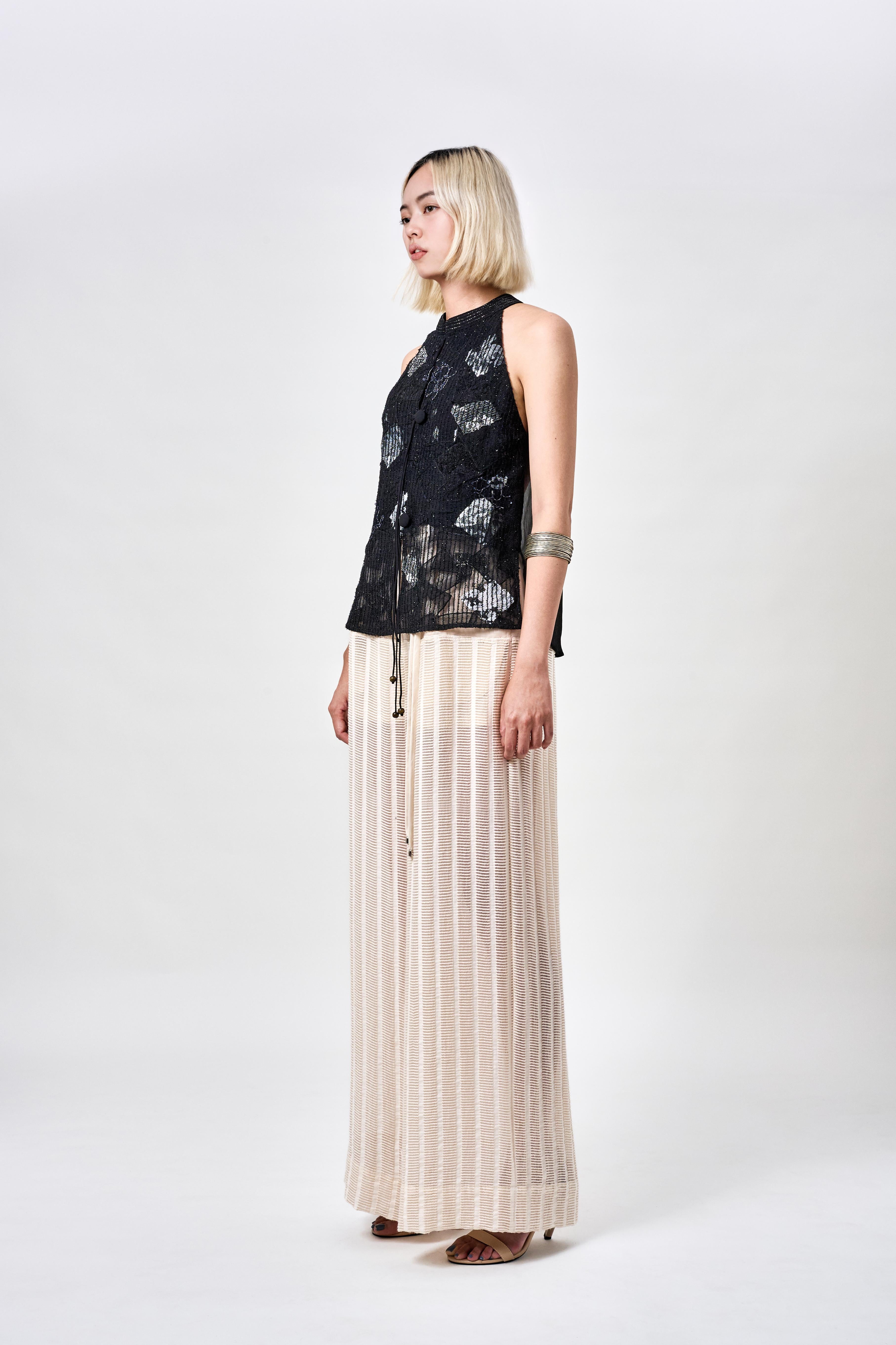 KHAAR | Handloom Halter Top