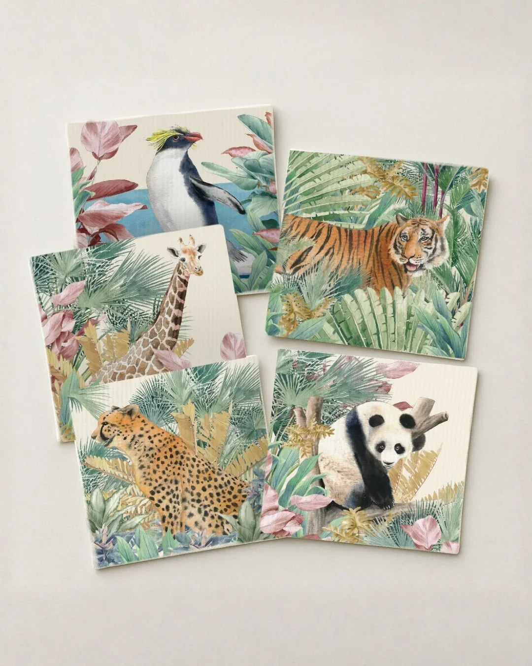 MANDAI WILDLIFE GROUP | MANDAI x SINGLAPA | Living Tapestry Coasters